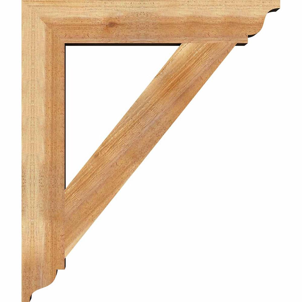 Ekena Millwork BKT04X24X28TRA01RWR Exterior-Brackets-Braces - View #3