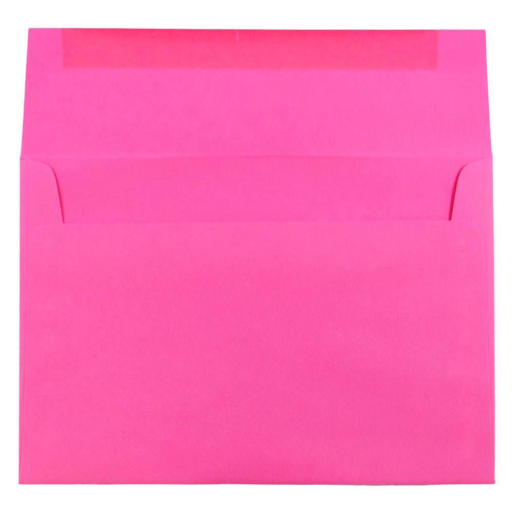 JAM PAPER A8 Colored Invitation Envelopes Yellow Recycled 5 1/2 x 8 1/8 50/Pack 