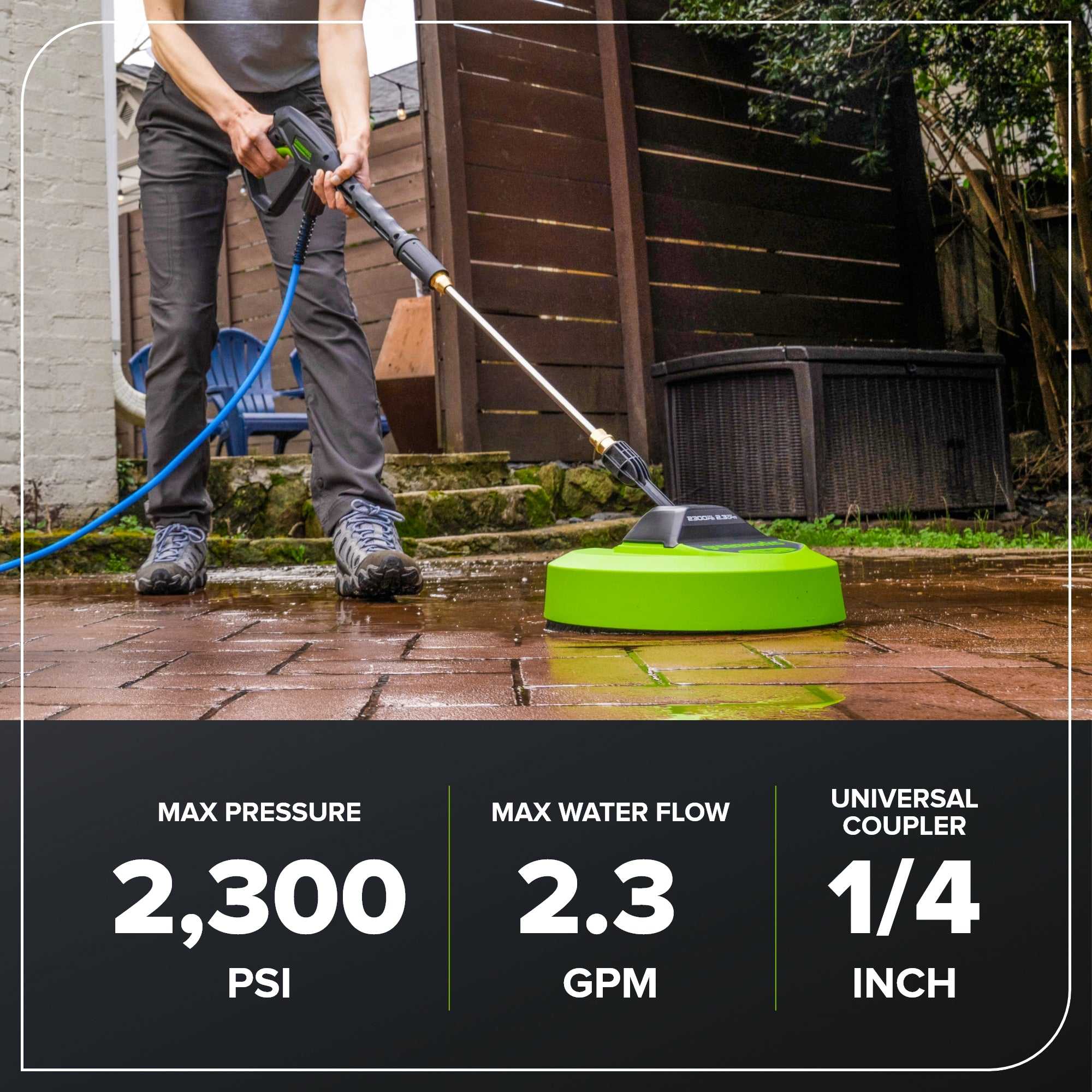 Greenworks SC120 Pw-Surface-Cleaners - View #3