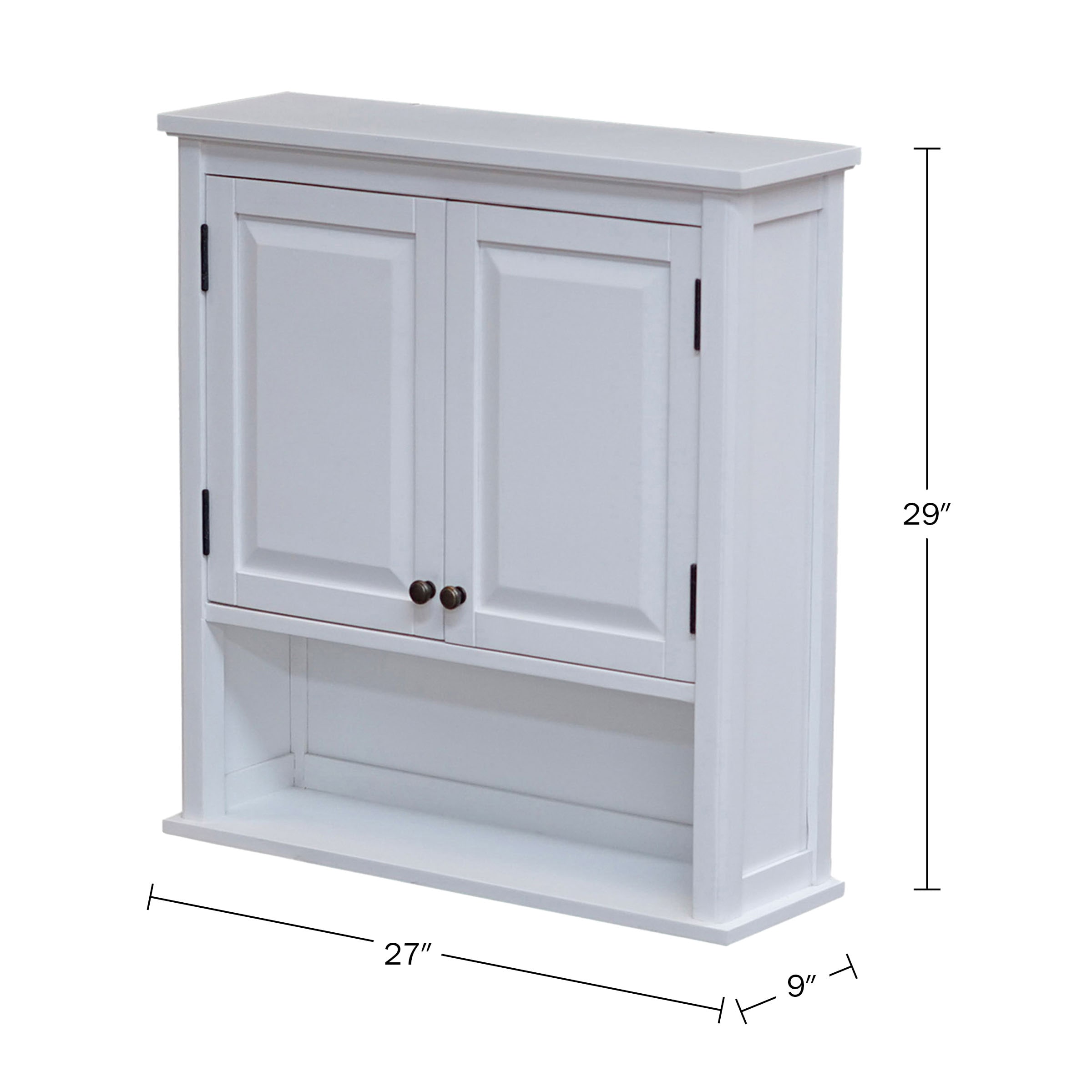 Alaterre Furniture ANVA74WH Linen-Cabinets - View #7