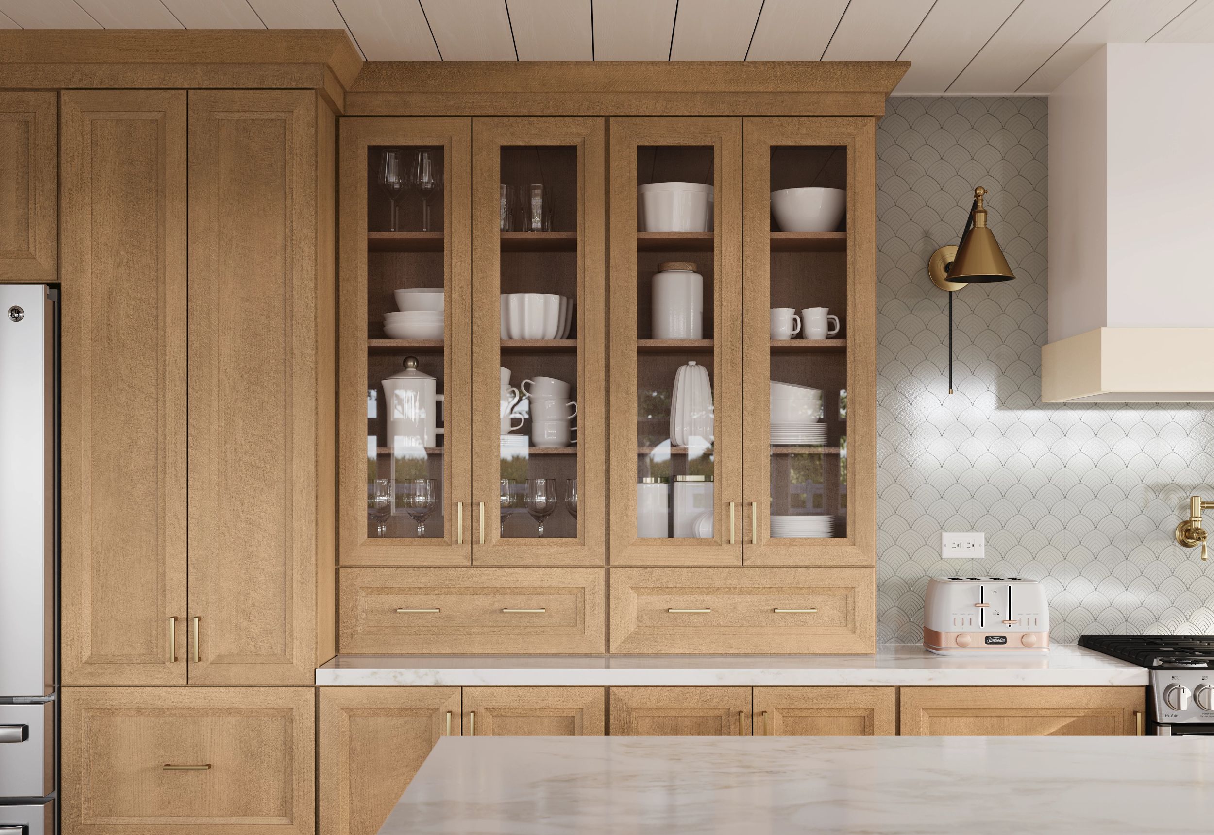 KraftMaid RDCDS,AV2M2,H24 Cabinet-Samples - View #2