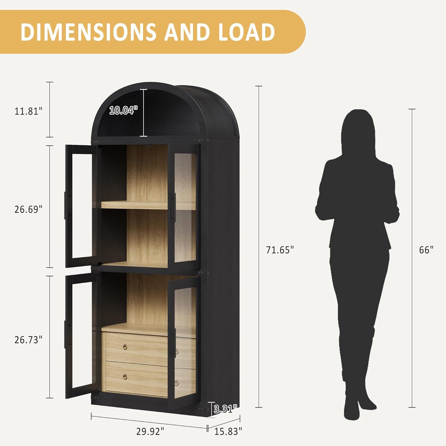 WhizMax XSN-PHO-FM731-BL bookcases - View #3