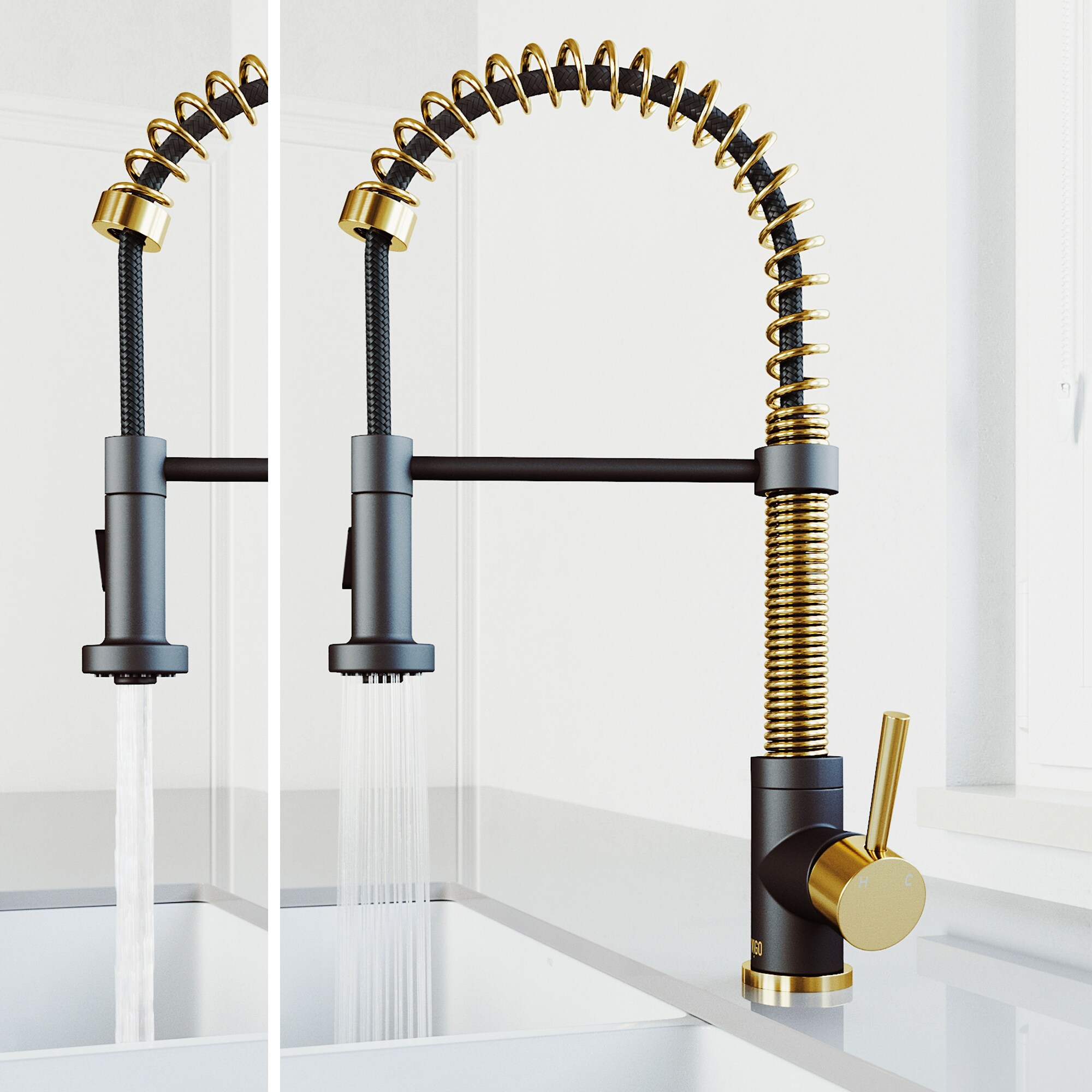 VIGO VG02001MGMB Kitchen-Faucets - View #3