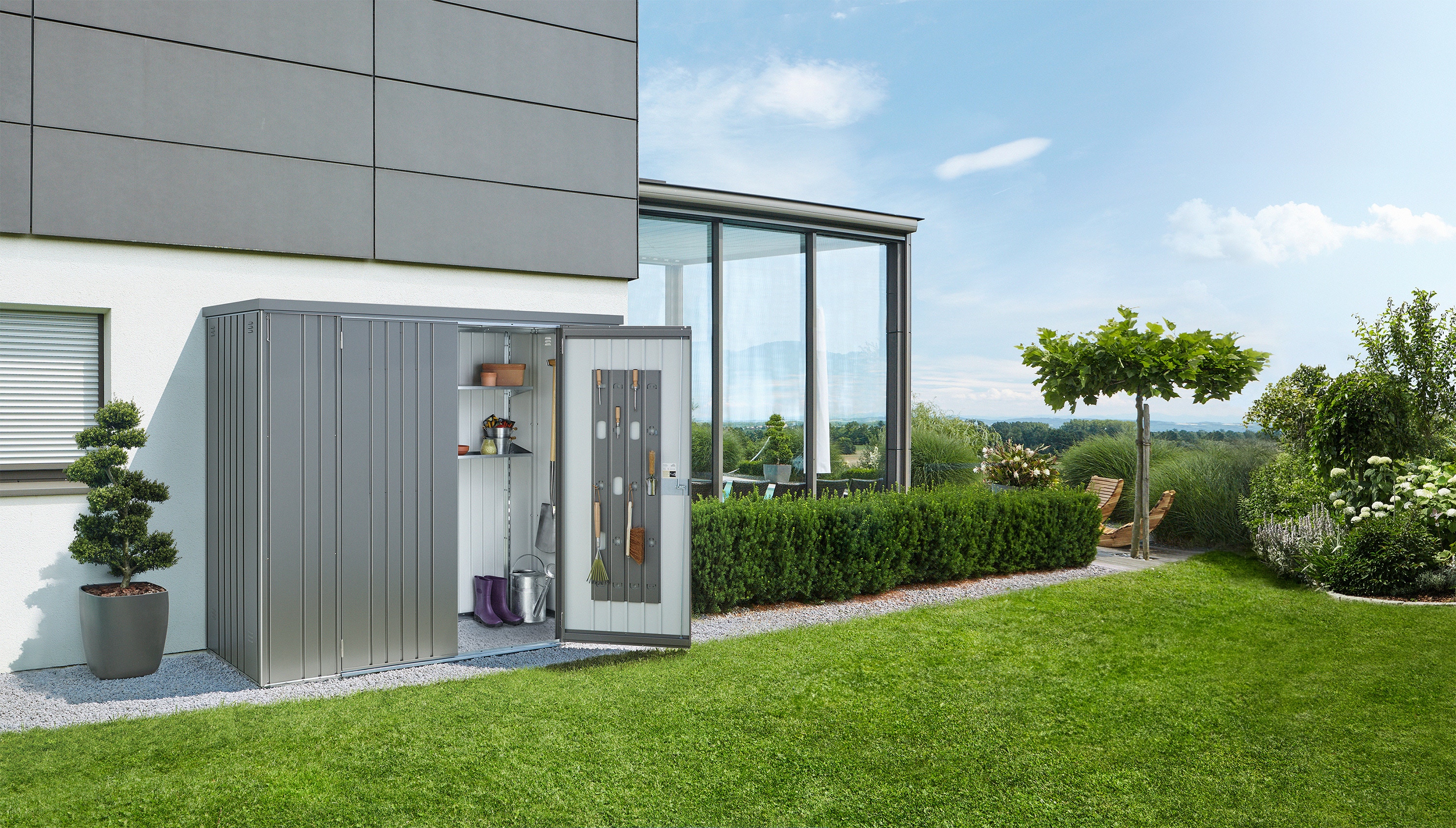 Biohort BIO1130 Metal-Storage-Buildings-Sheds - View #2
