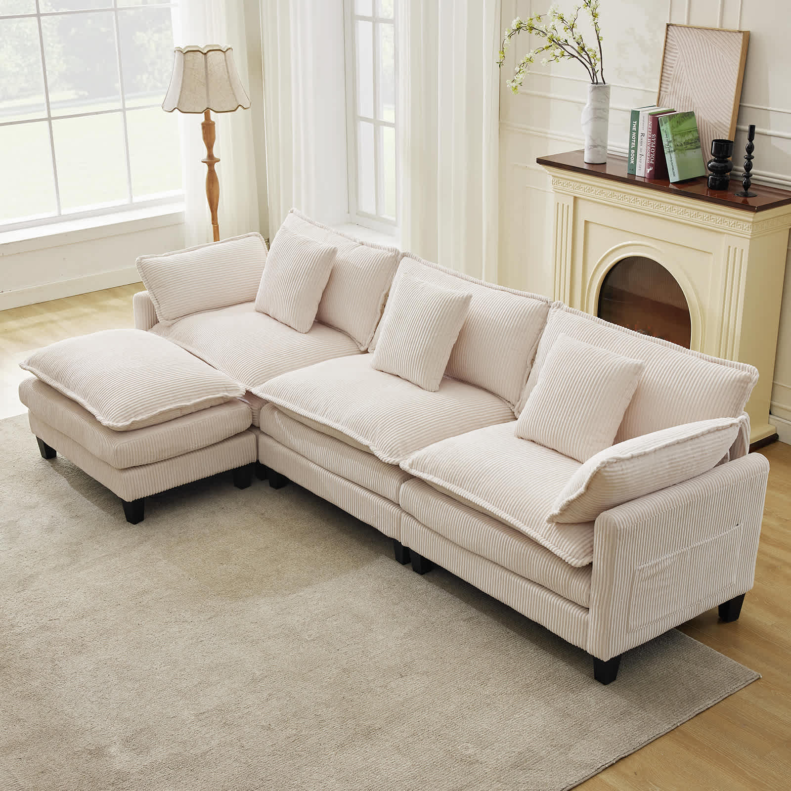 Qeetex SUN-VNN-334DERLT Sofas-Loveseats - View #2