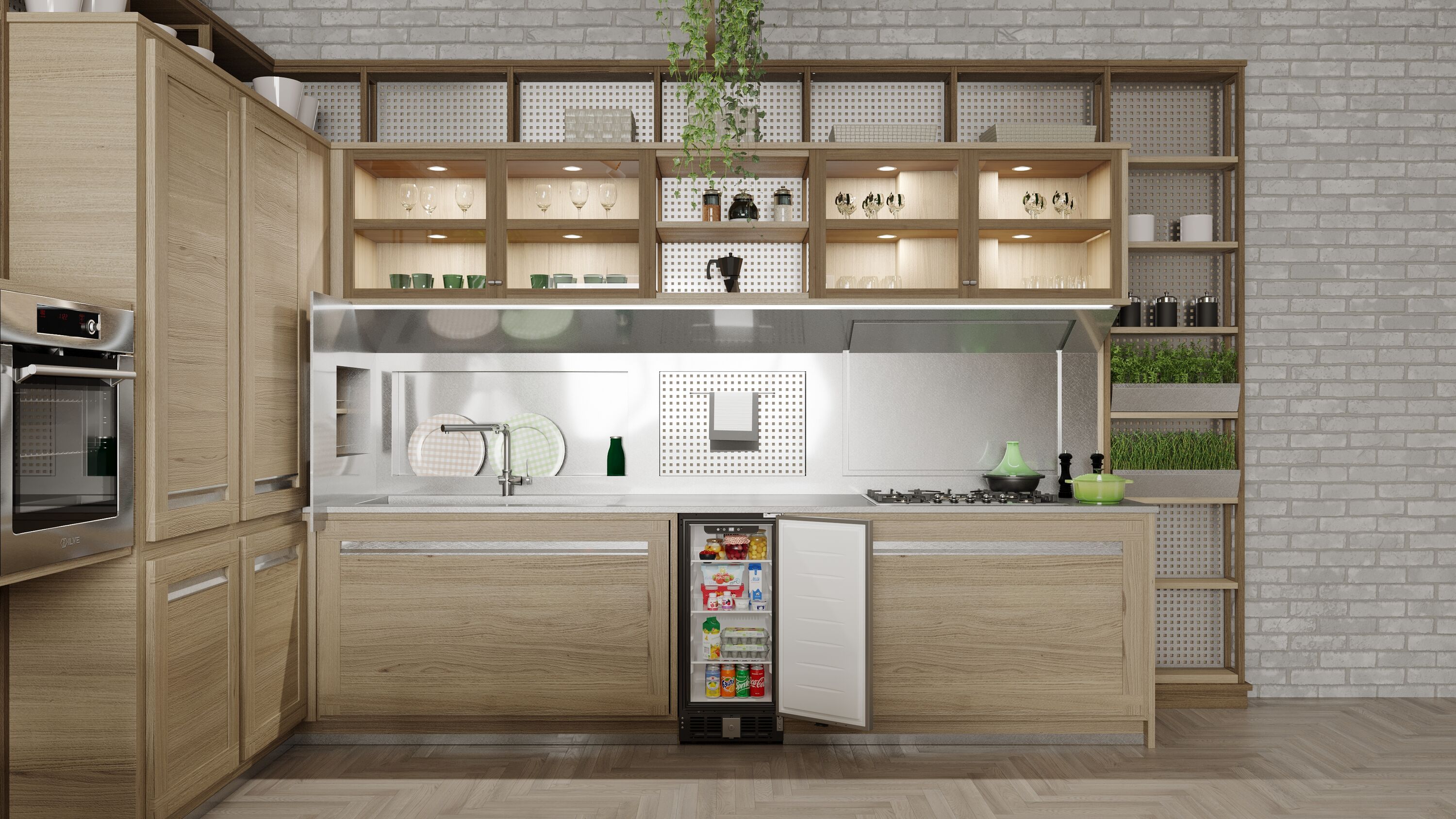 KoolMore LOW-KM-BIR3C-SS Beverage-Dispensers - View #2