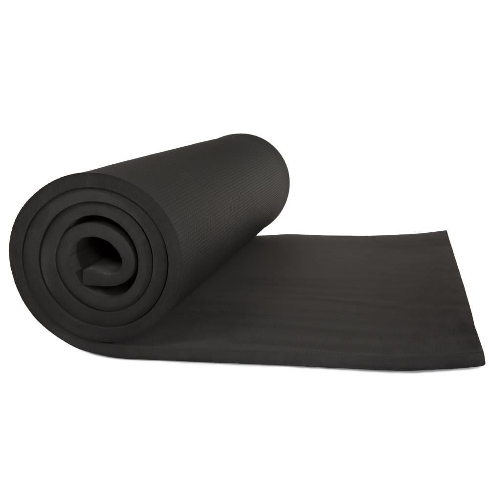  PRO Yoga Mat with Strap - 72 x 24, 6mm Thick Workout Mats for  Home Gym, Double-Sided Non-Slip PVC Yoga Mats for Women Men, Multipurpose Exercise  Mats for Home Workout, Yoga