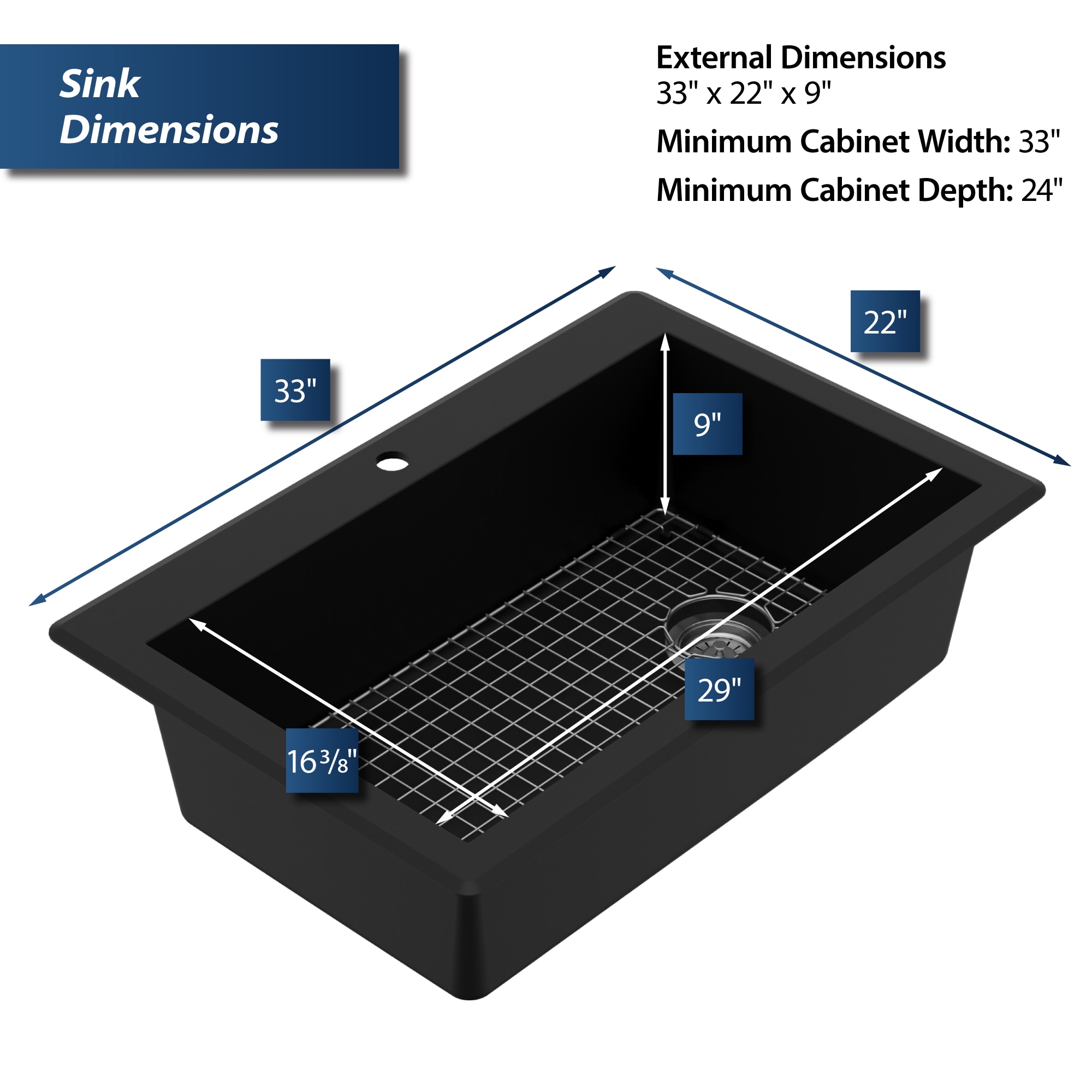 Karran QT-670-BL-PK1 Kitchen-Sinks - View #7