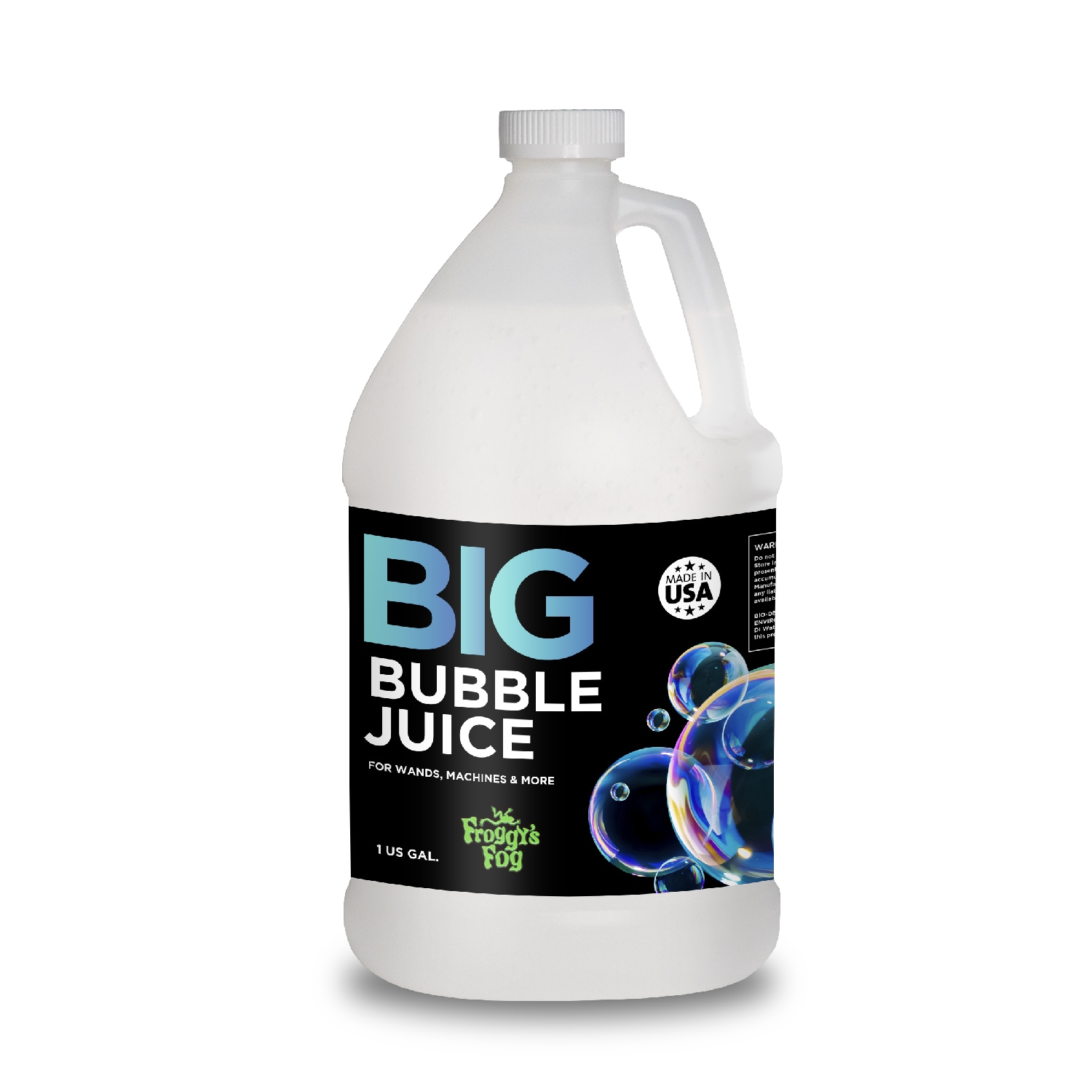 Froggy's Fog BU-BG-1 Big Bubble Commercial/Residential Grade Bubble fluid