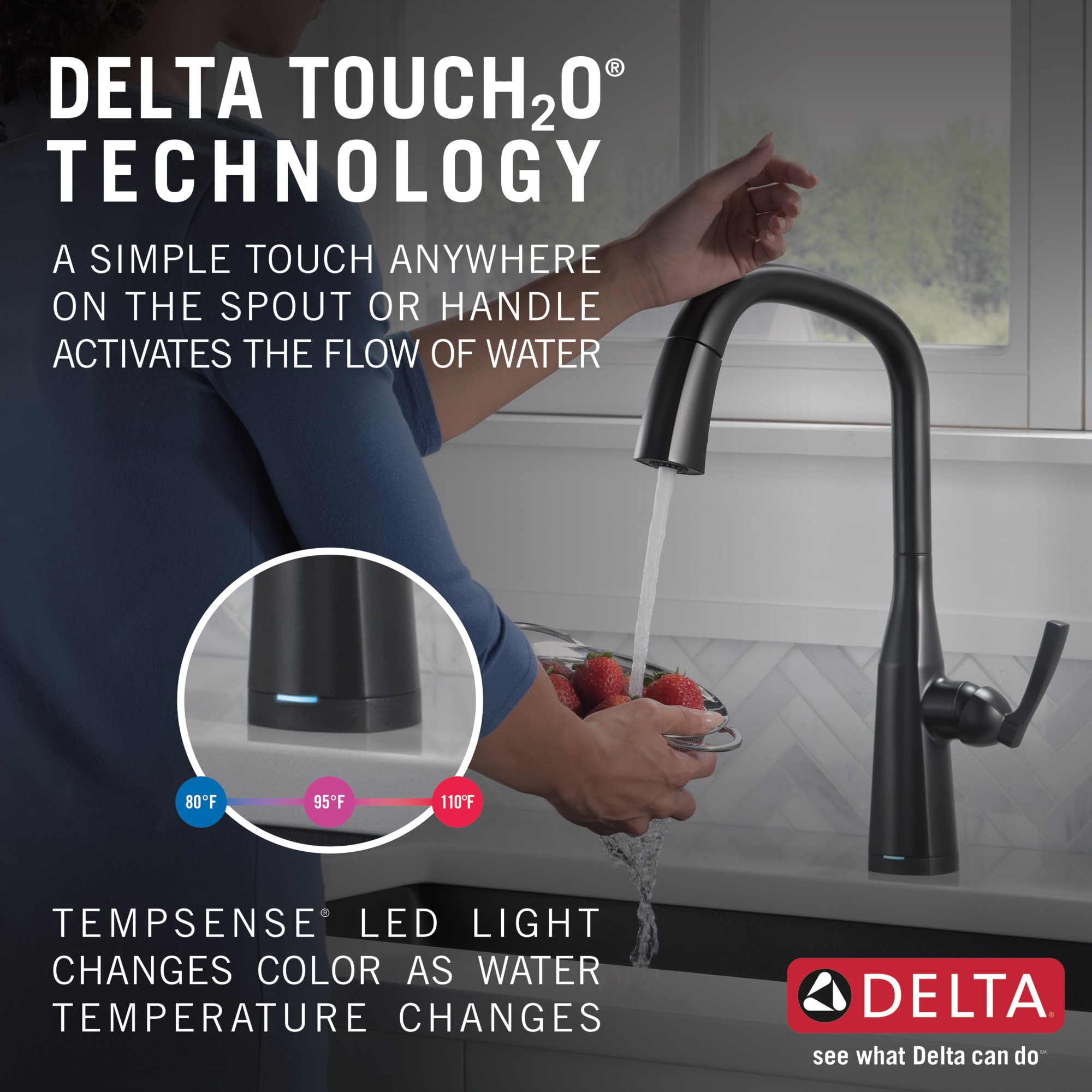 Matte Black Brass Pull-Out Spray Kitchen Faucet