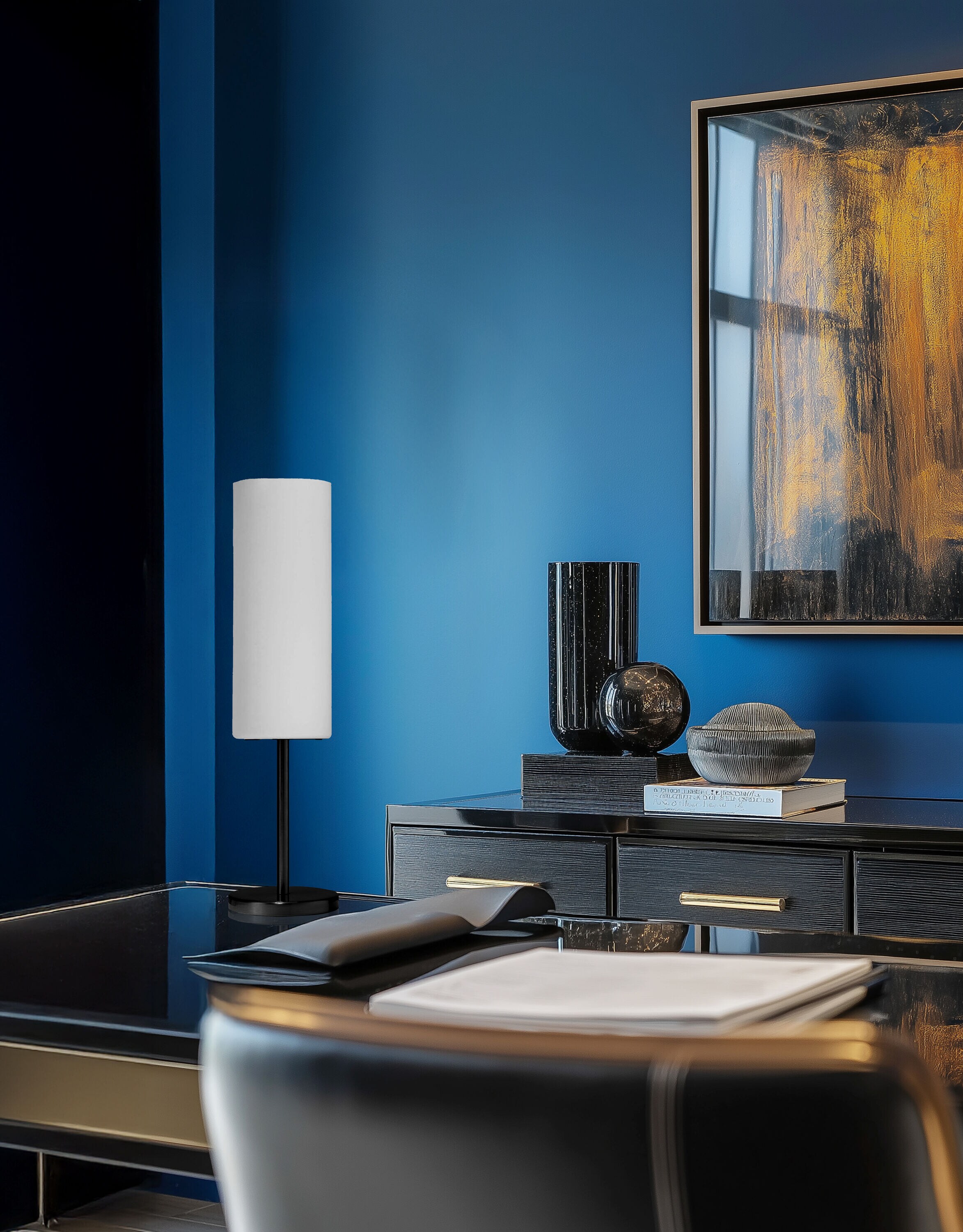 Dainolite 83205-MB-WH Table-Lamps - View #2