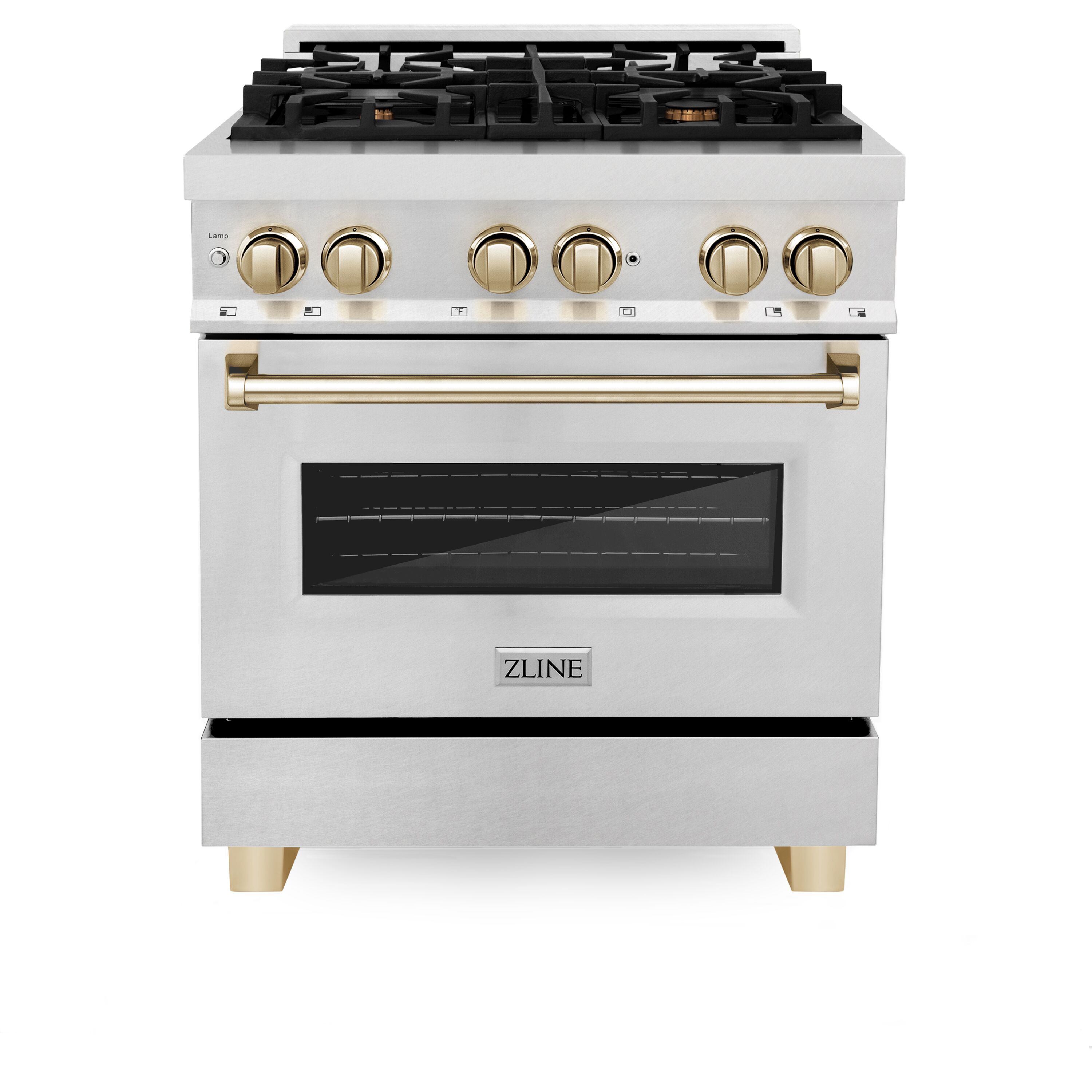 ZLINE KITCHEN & BATH RASZ-SN-30-G Dual-Fuel-Ranges - View #2