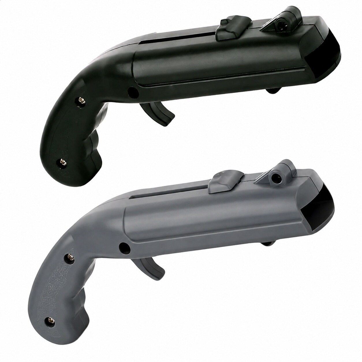 Aoibox  Cap Launcher Bottle Opener Set of 2 Black and Gray ABS Plastic with Stainless Steel Opening Head