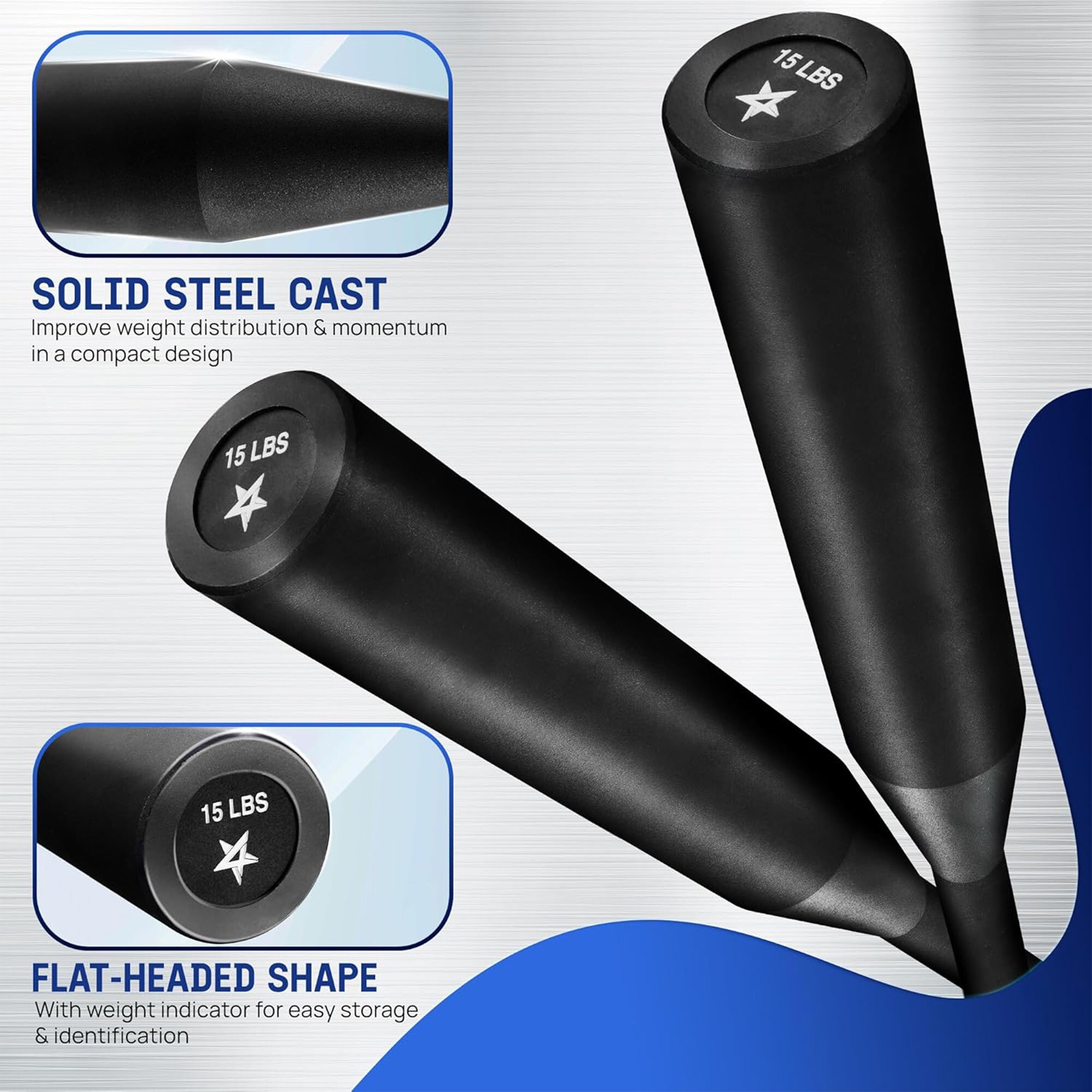 Yes4All MJ7U Barbells-Weight-Bars-Plates - View #3