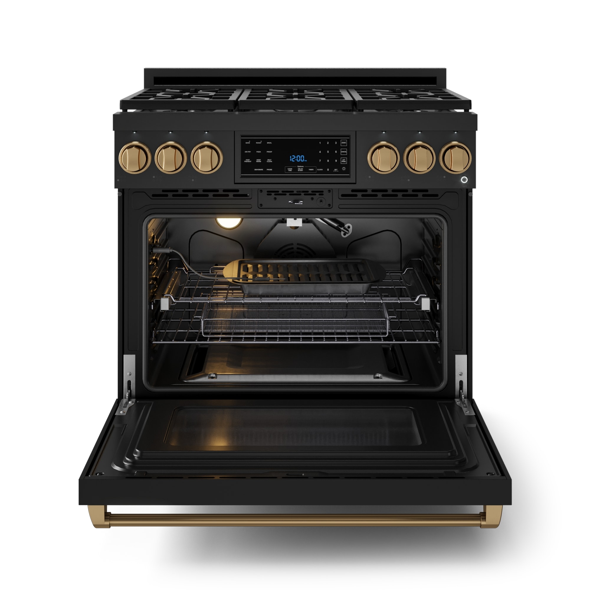 Thor Kitchen RSG36BLP-BRZ Freestanding-Gas-Ranges - View #4
