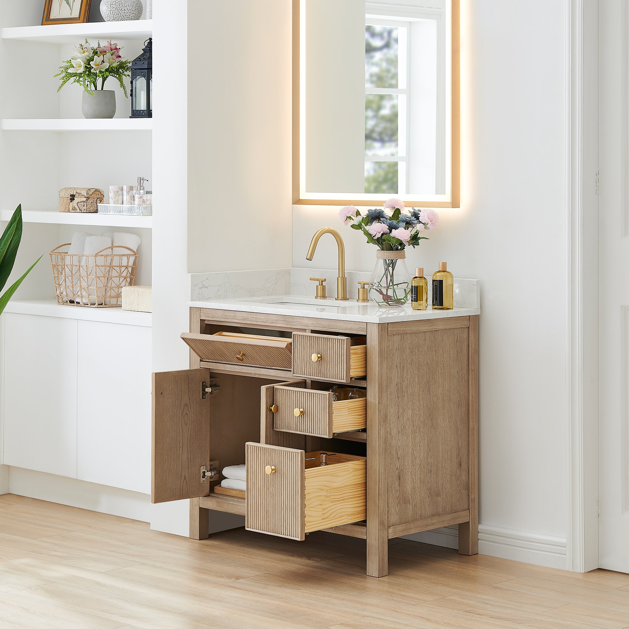Altair 567036-NK-GW-NM Bath-Vanity-Combo - View #3