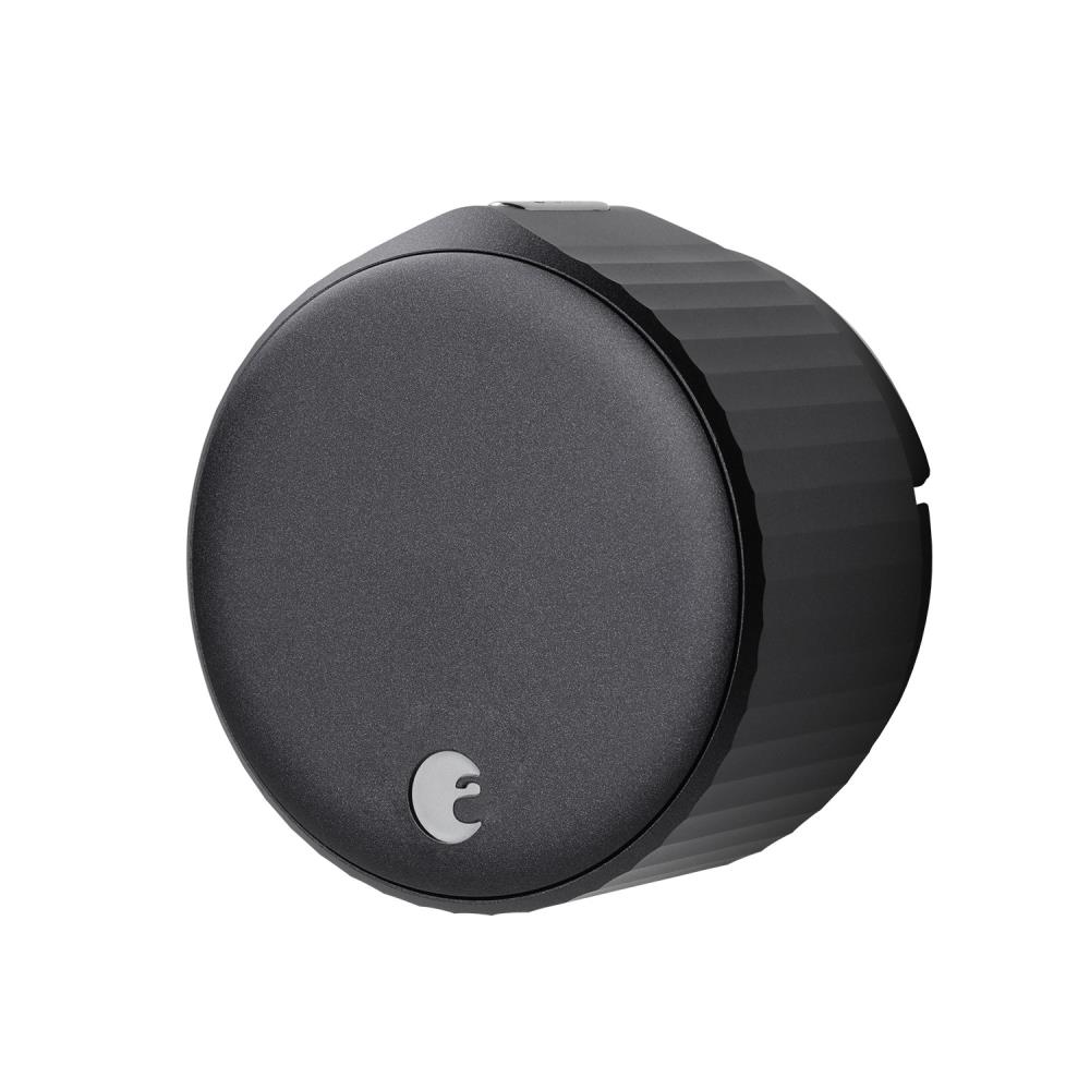 August 4th Generation Matte Black Wifi Bluetooth Electronic Deadbolt No  Keypad Smart Lock in the Electronic Door Locks department at