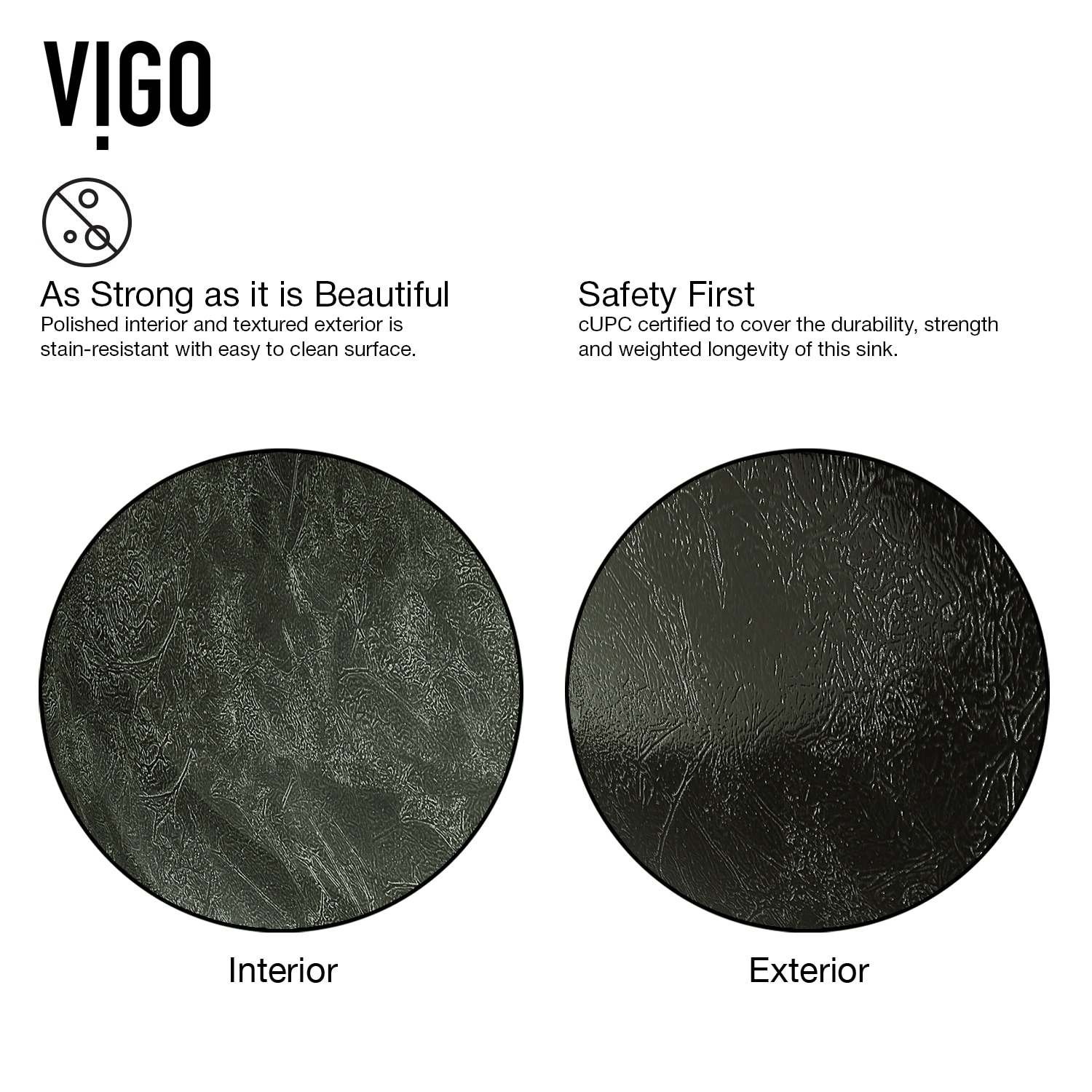 VIGO VGT1058 Bath-Sink - View #6
