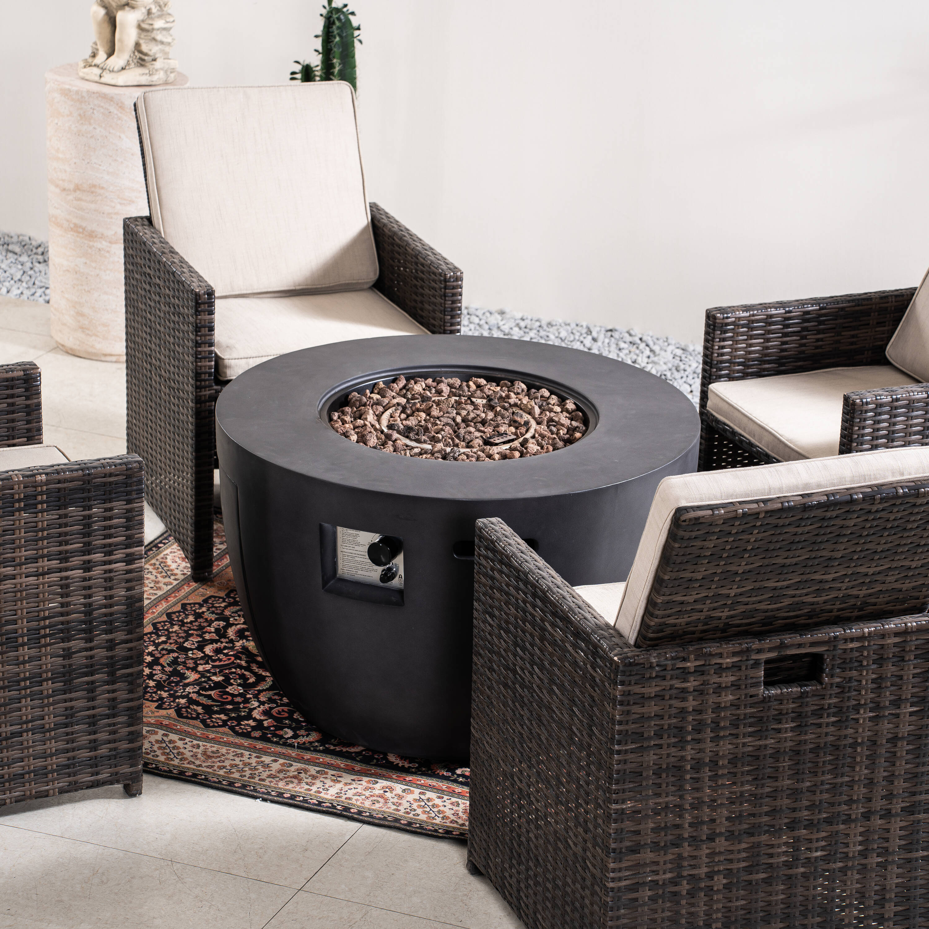 Direct Wicker DWG-2160DG3234B Patio-Conversation-Sets - View #9
