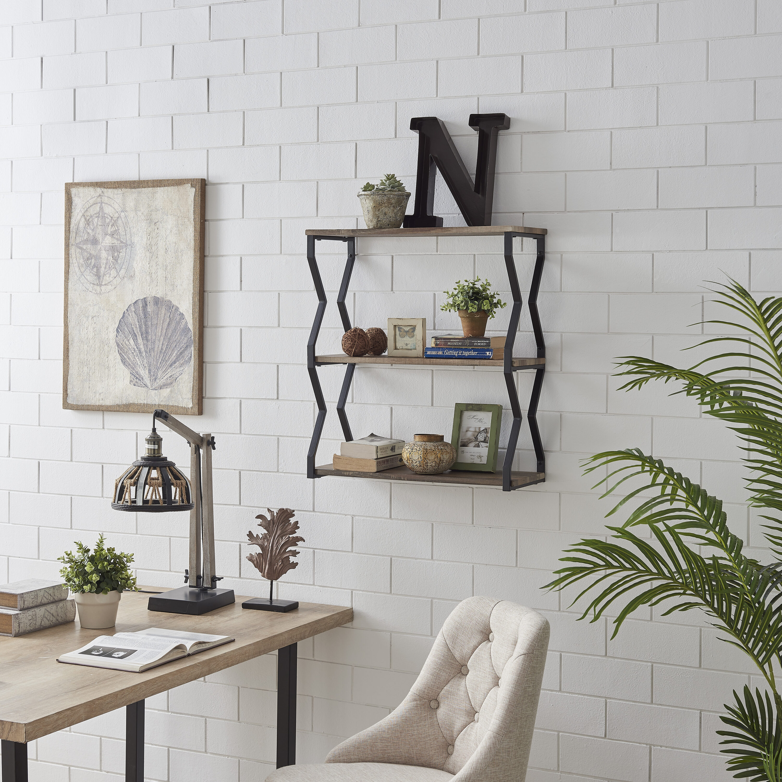 Danya B. GH20190 Wall-Mounted-Shelving - View #4