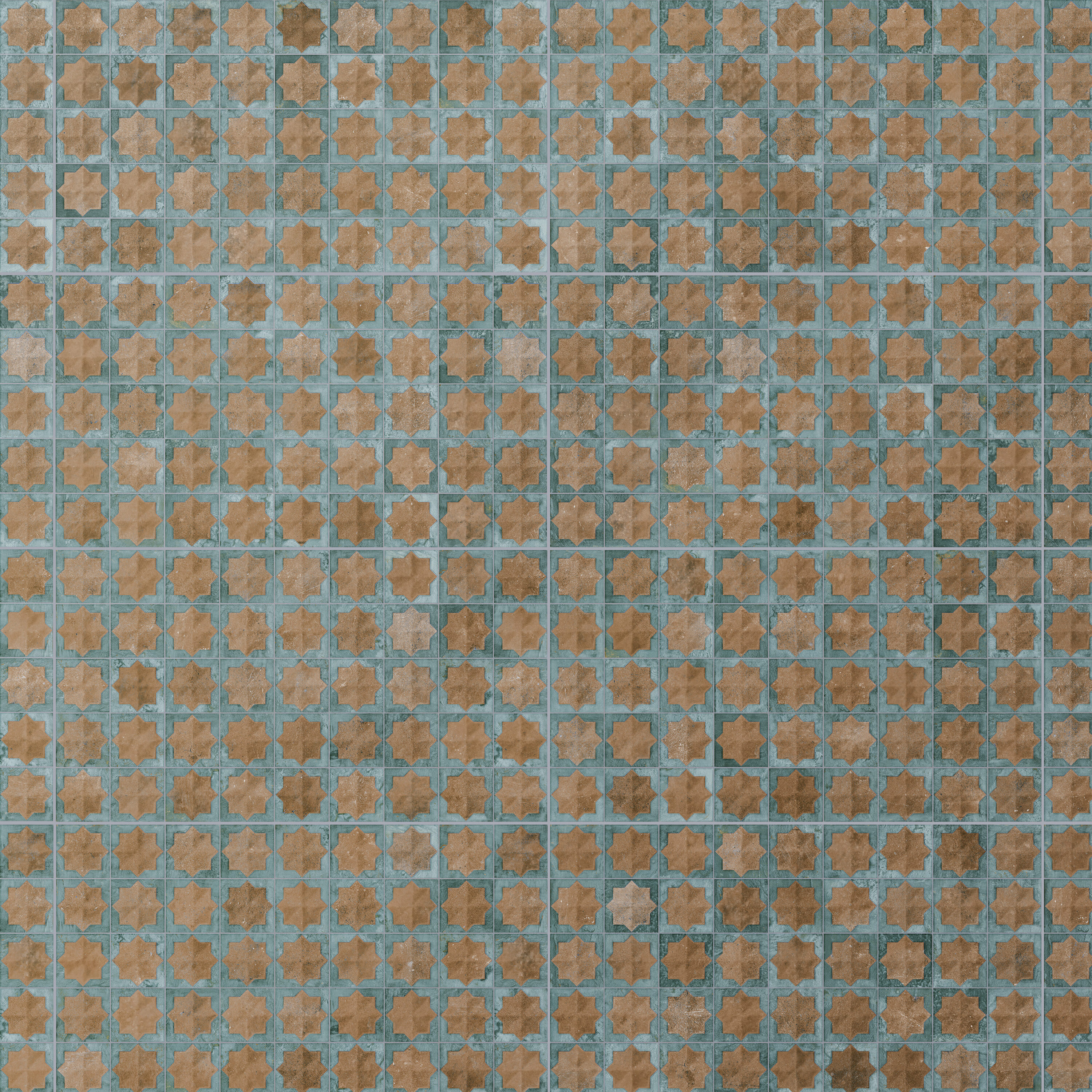 Affinity Tile Tetuan Astre Terra Aqua 12-in x 22-in Multi-finish Porcelain Wall Tile ( 13.02-sq ft / Carton )