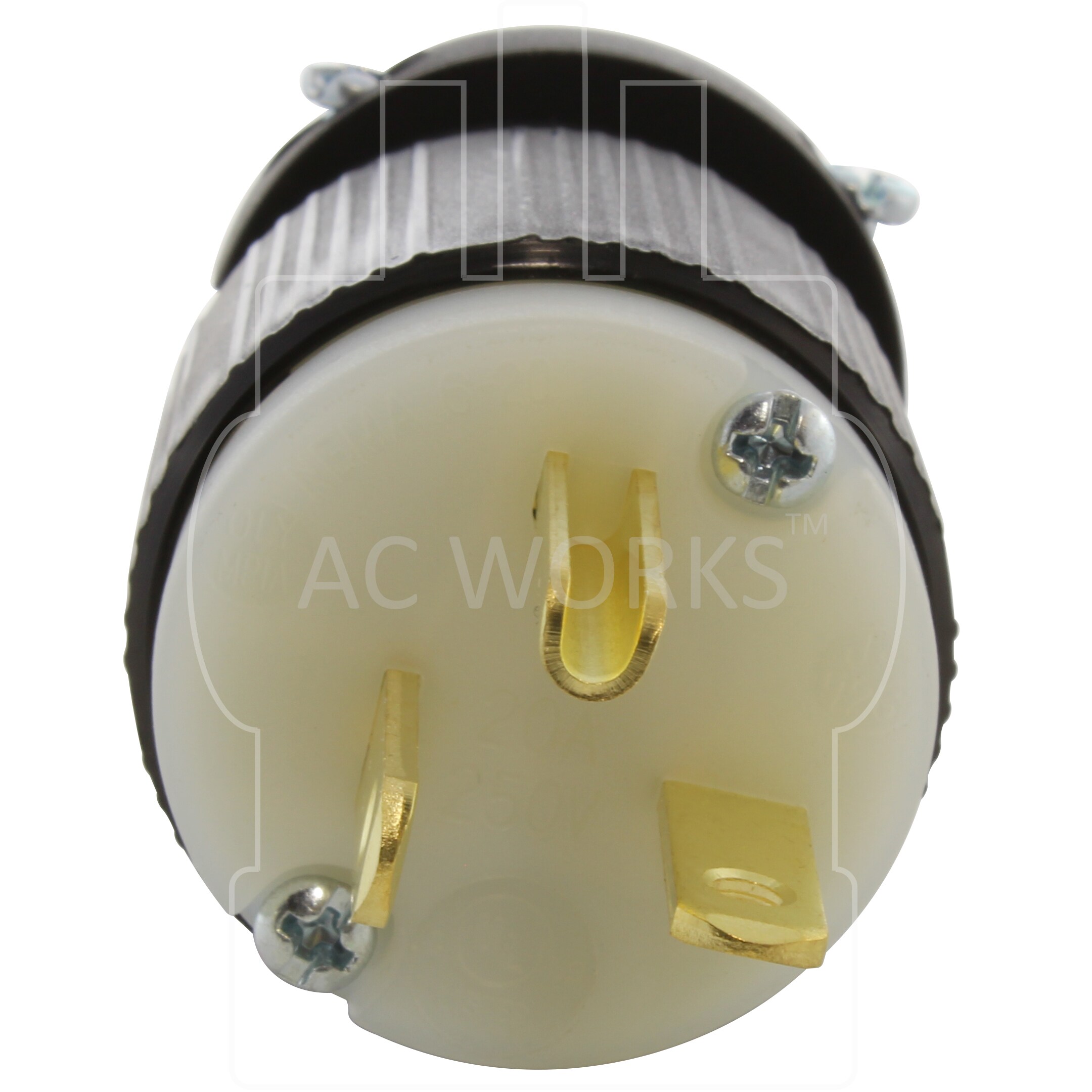 Ac Works Ac Connectors 20-amp 250-volt Nema 6-20p 3-wire Grounding 