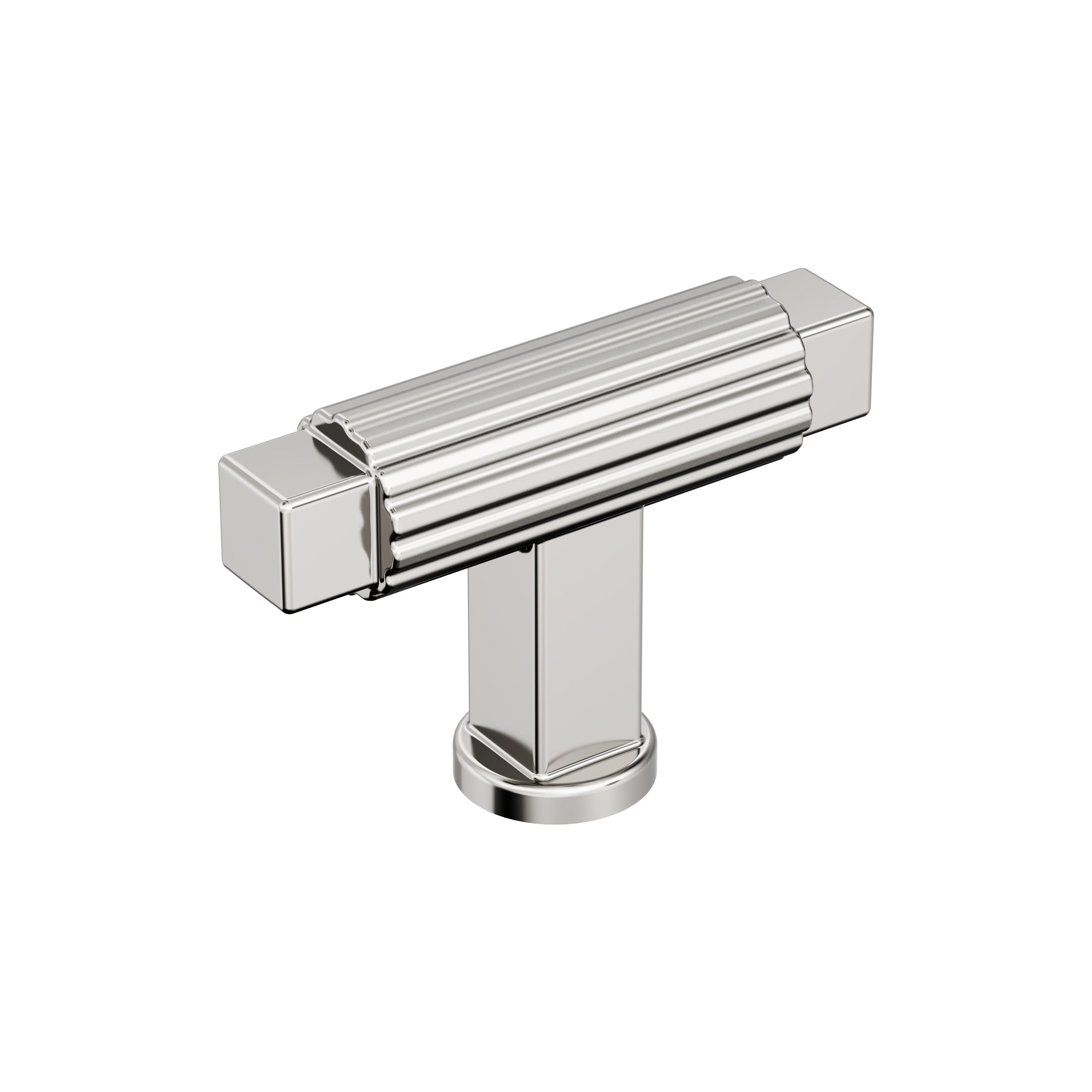 Amerock BP37641PN Ballard 2-in Polished Nickel Bar Transitional Cabinet Knob