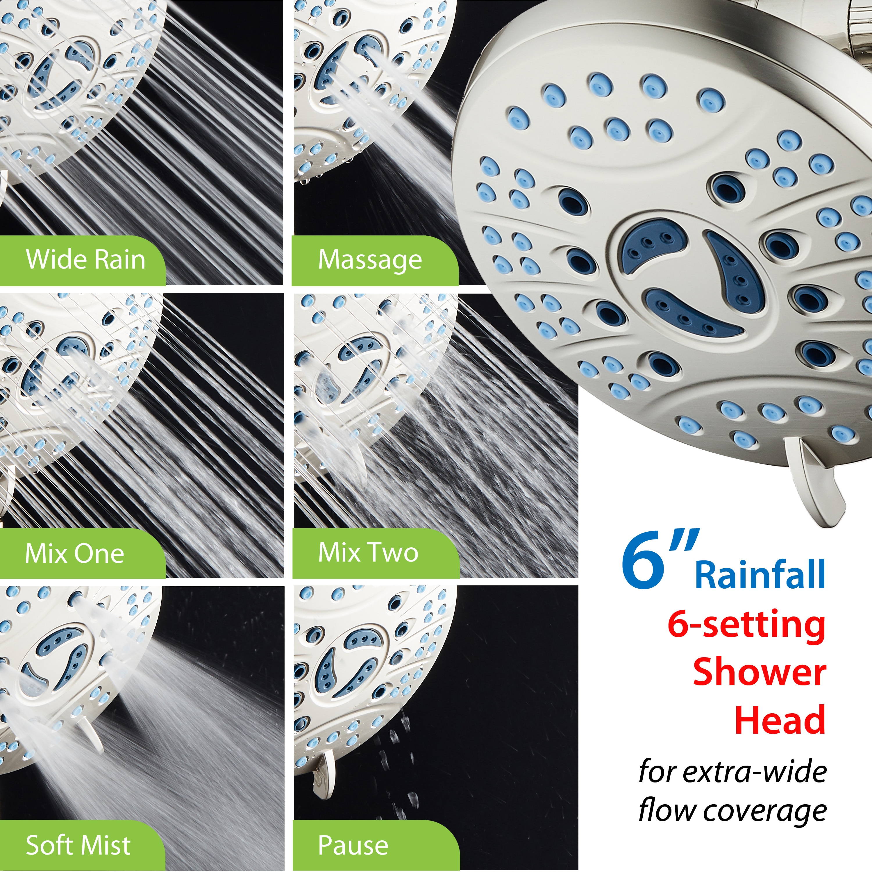 AquaCare 43237 Fixed-Showerhead - View #7