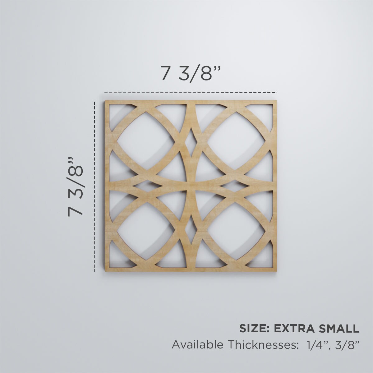 Ekena Millwork WALW08X08X0375FLTHI Wall-Panels - View #3
