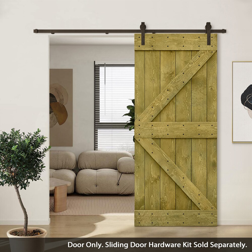 CALHOME DOOR-DIY-K38DG Barn-Doors - View #2