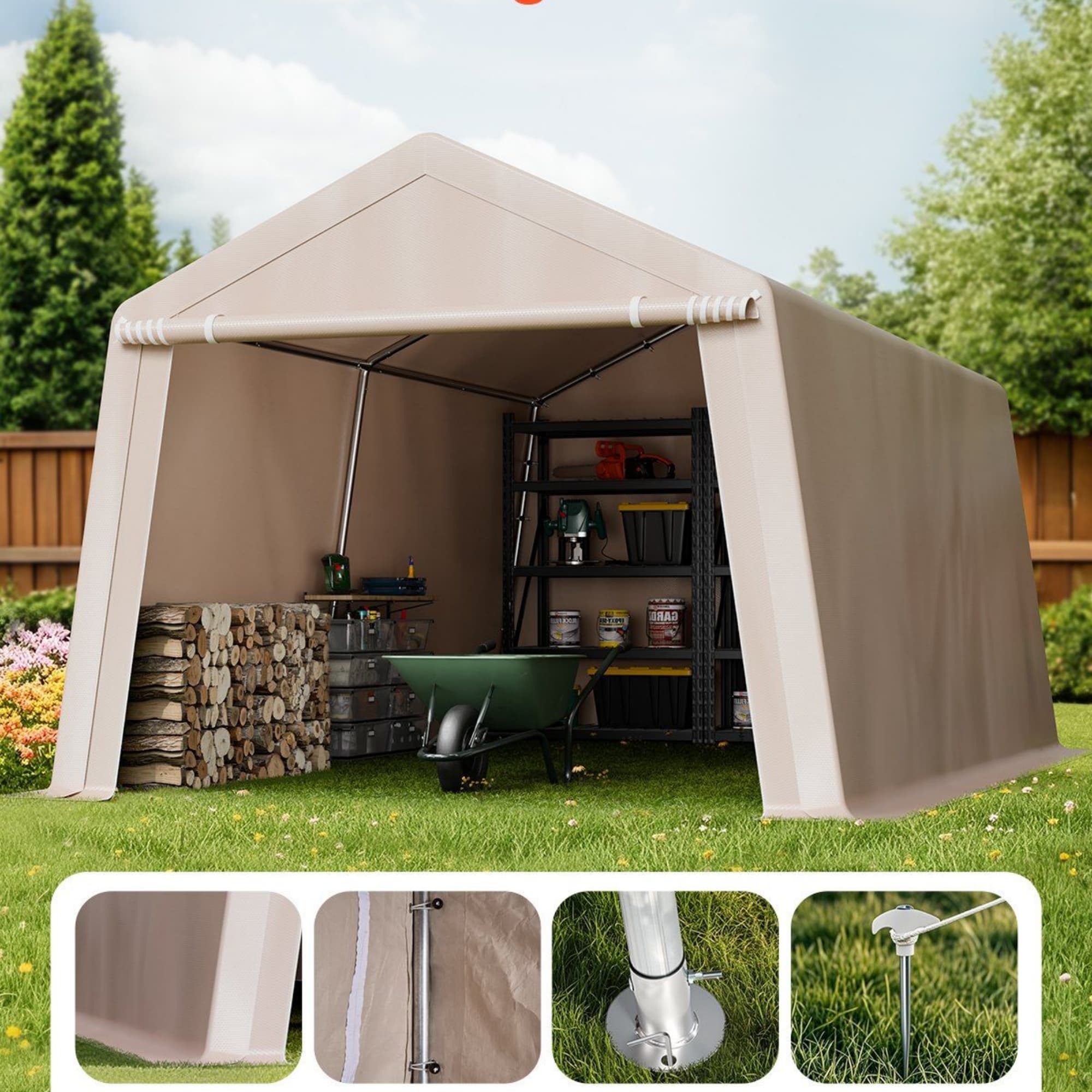 Lycvki CP-30 Carport-Covers - View #9