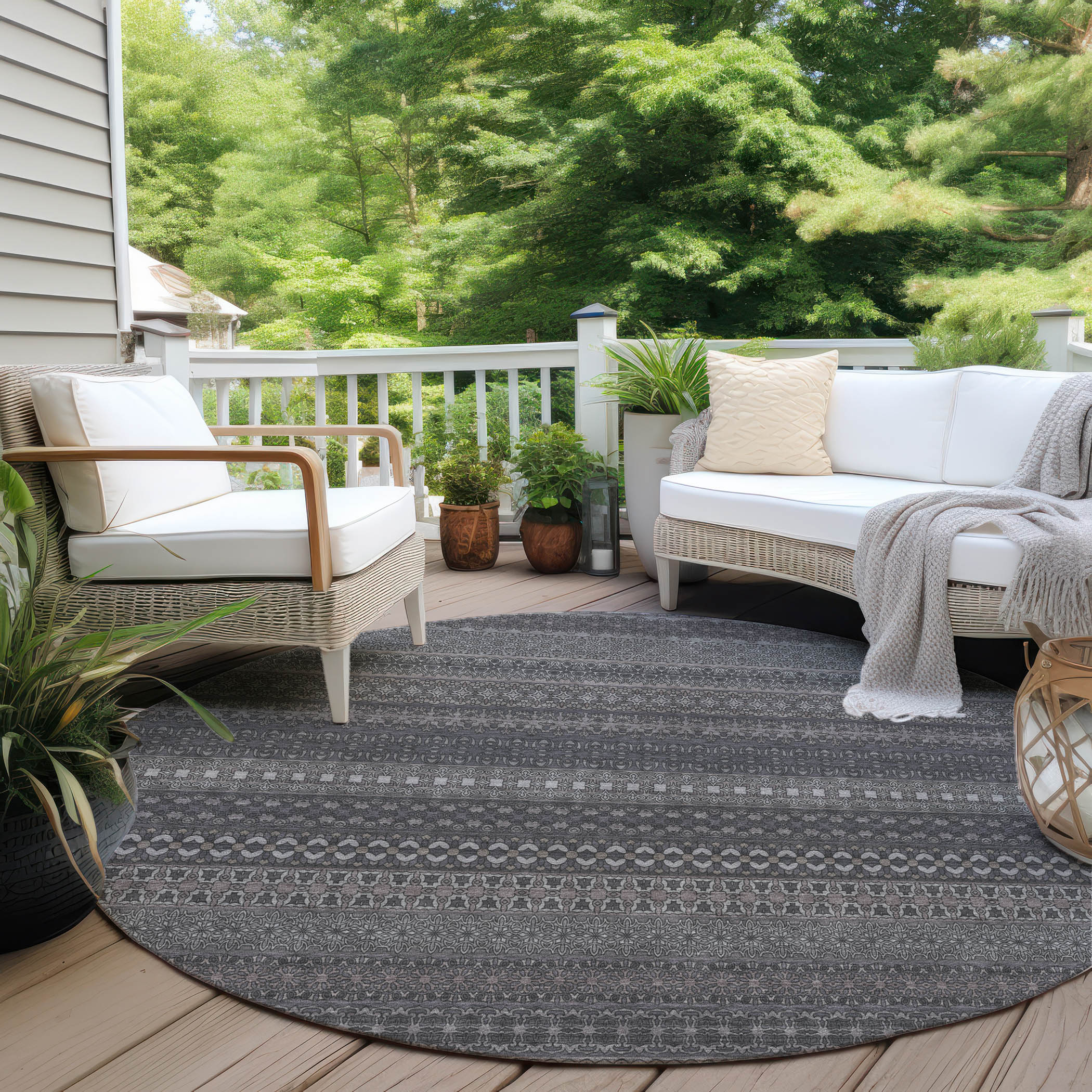 Addison Rugs ACN527GY8RO rugs - View #7