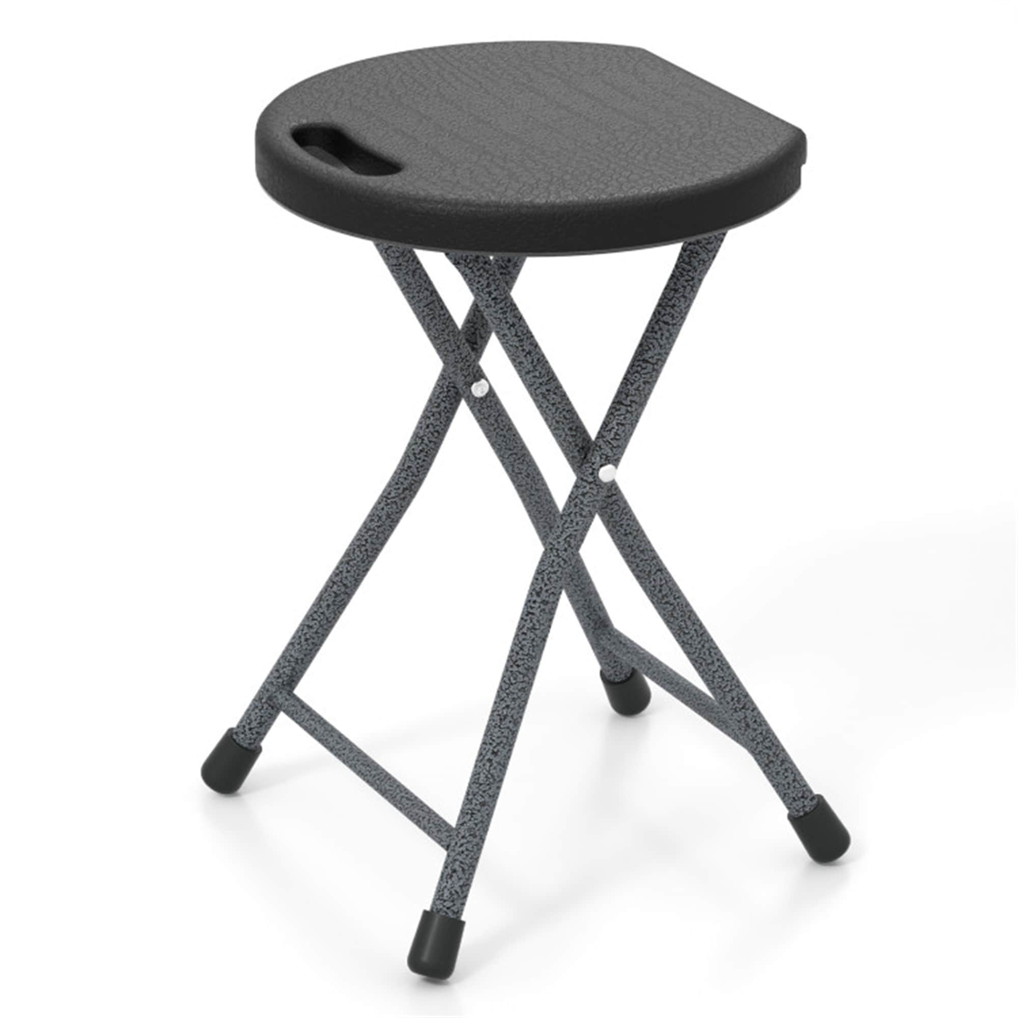 BABOOM BOM-11135-1-CO Black and Silver Folding Camping chair Carrying Strap/Handle Included