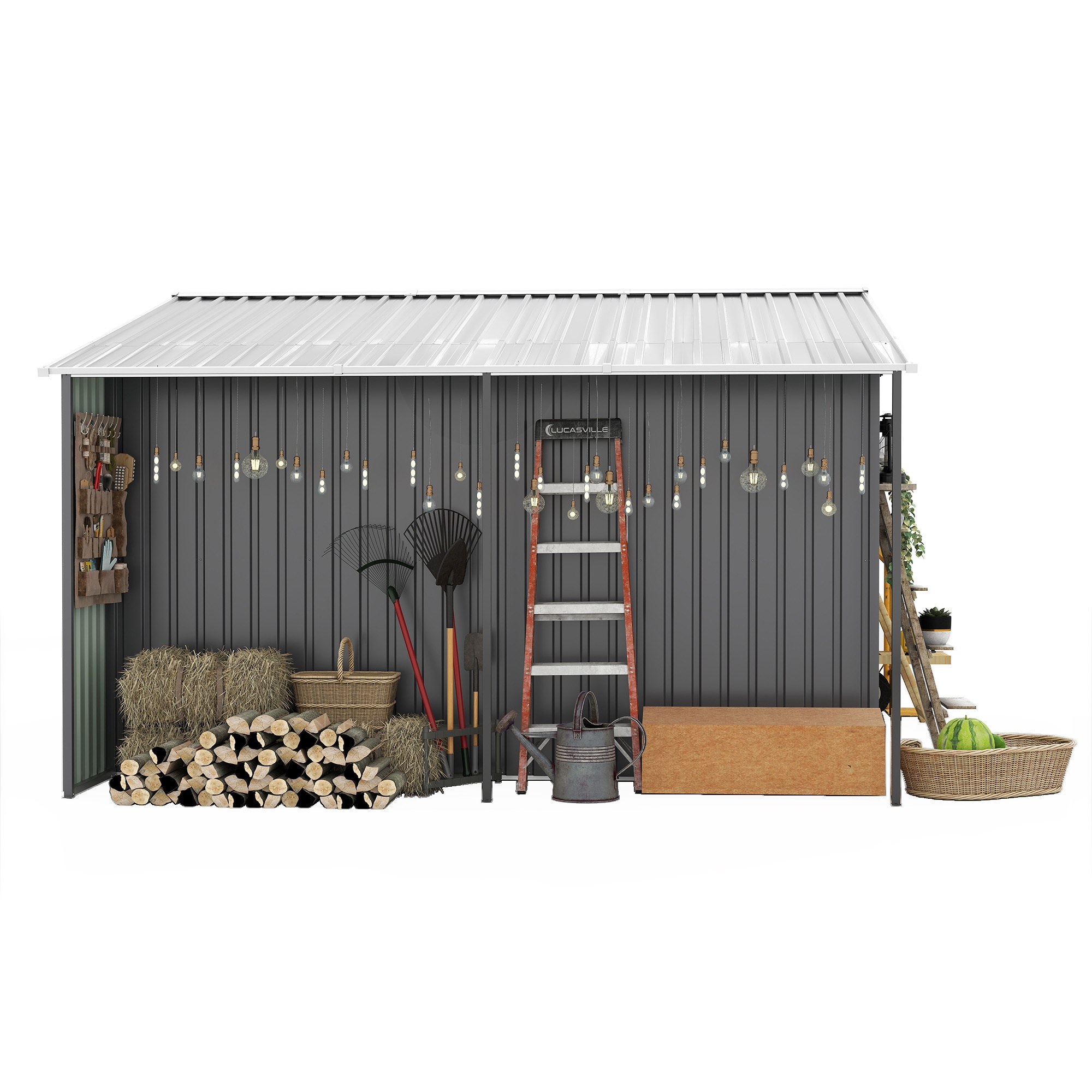 Flynama G-1598S00034 Metal-Storage-Buildings-Sheds - View #10