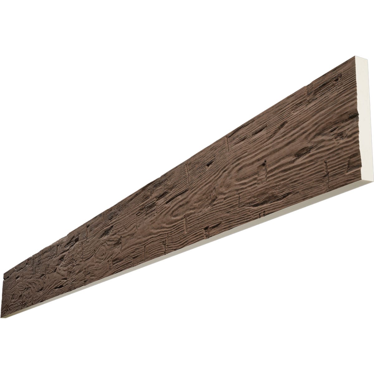 Ekena Millwork 1701289 1-in x 10-in x 6-ft Aged Finished Urethane I-Shaped Decorative Beam