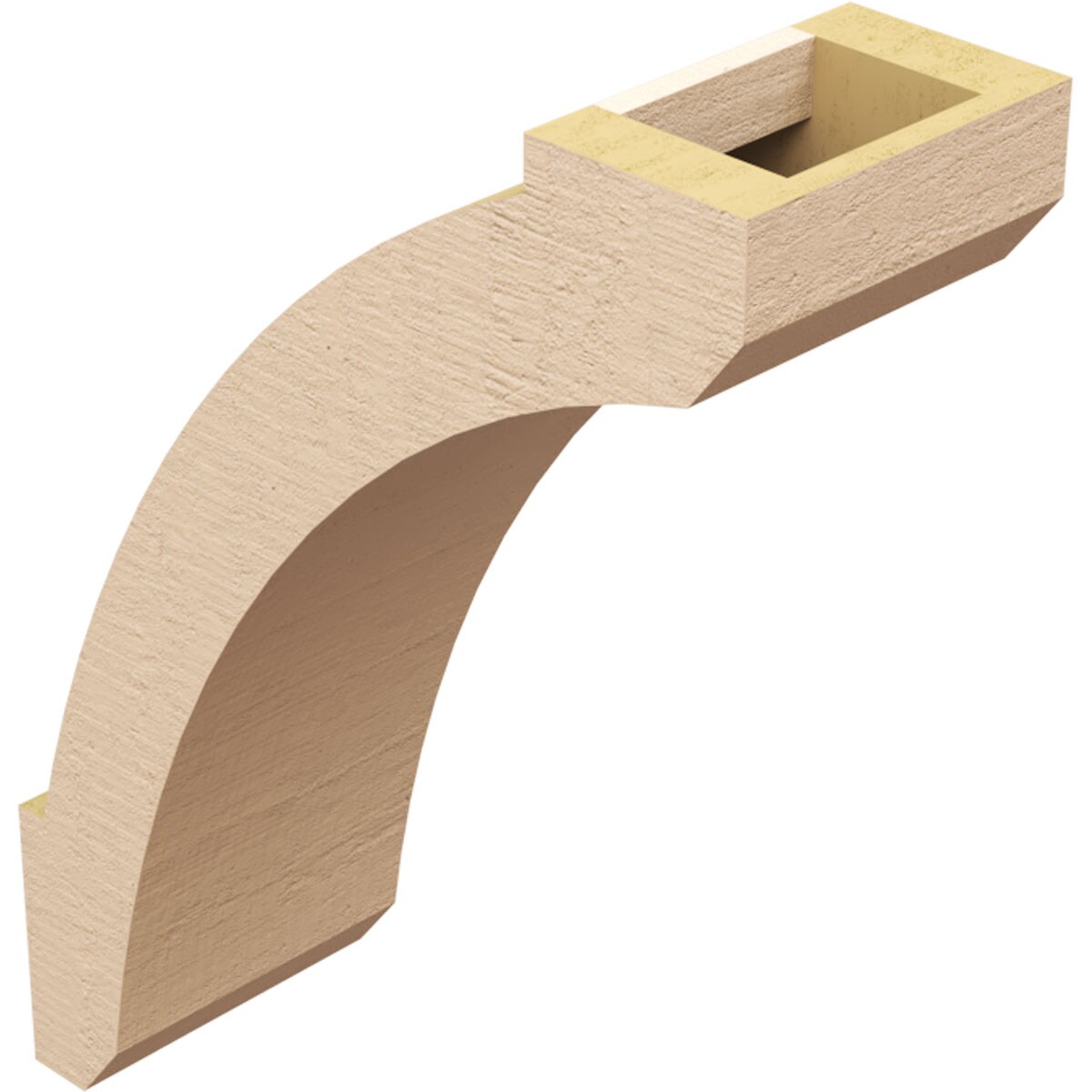 Ekena Millwork BRCUR05X12X16LFTRCPR braces - View #6