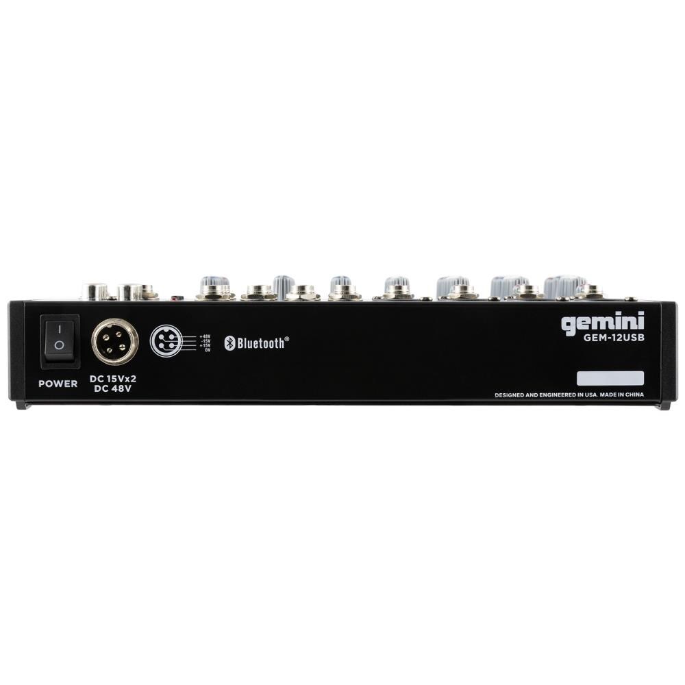 Gemini GEM-12USB Public-Address-System-Parts-Acc - View #2