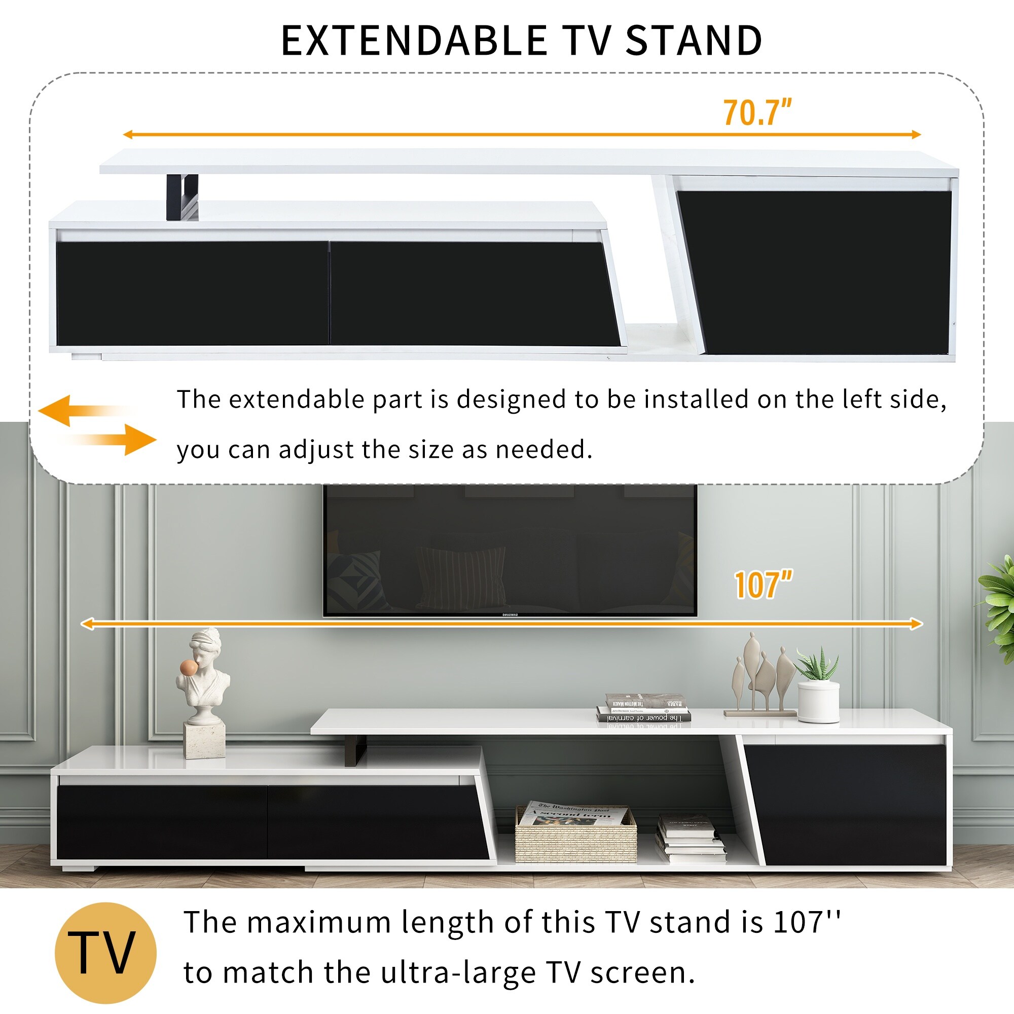 Dexmalle WF311369AAK Tv-Stands - View #3