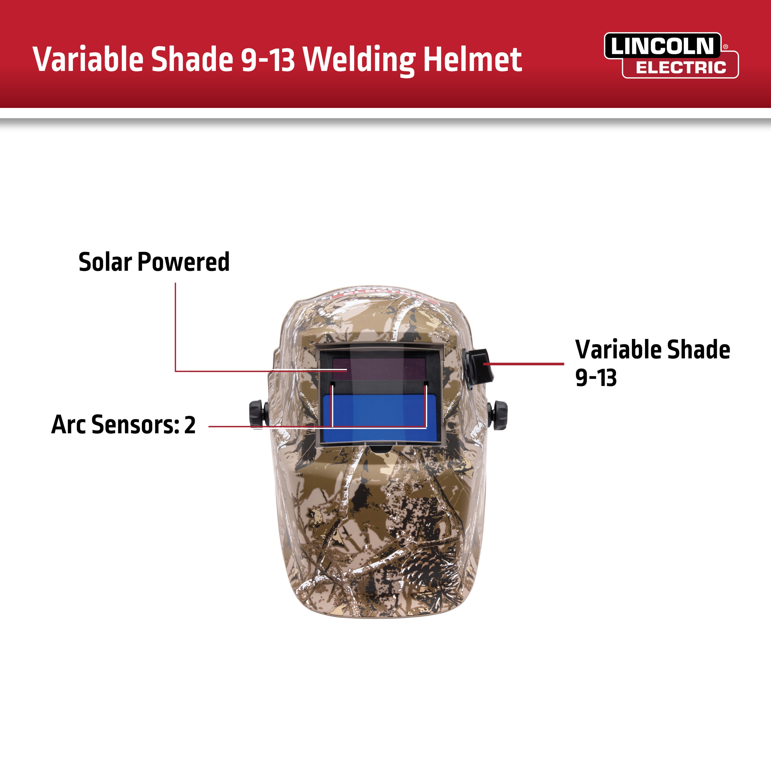 Lincoln Electric Auto Darkening Variable Shade Camouflage Welding Helmet K4738-1 simolary.com 31 Lincoln Electric Auto Darkening Variable Shade Camouflage Welding Helmet K4738-1 Simolary simolary.com 31