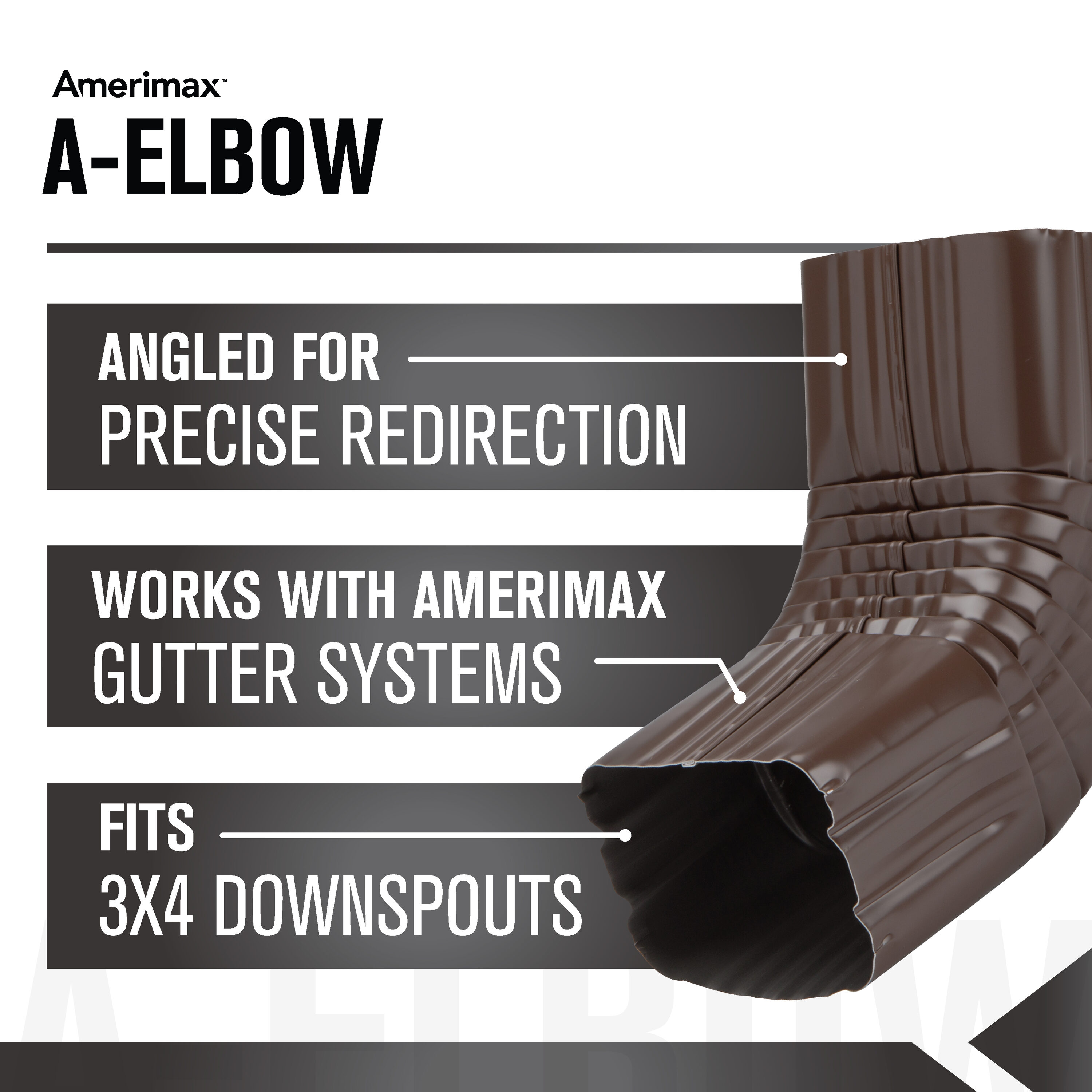 Amerimax 4526419HP Downspout-Components - View #4