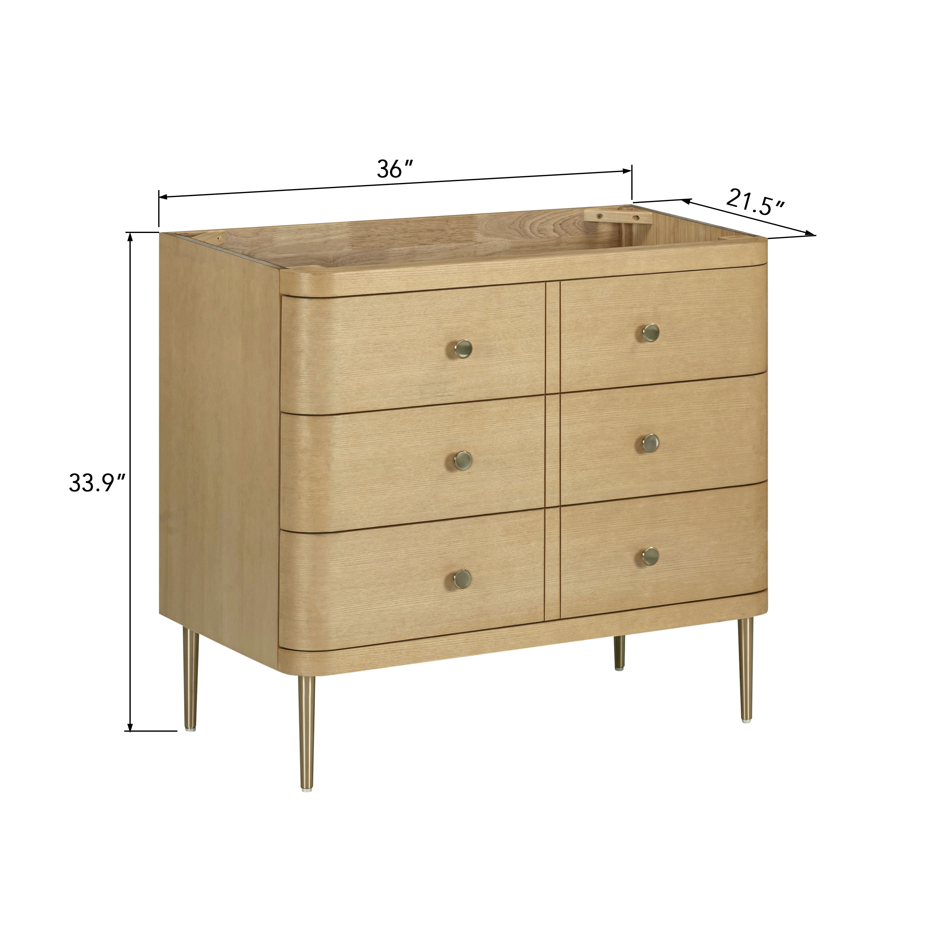 Avanity SERENA-V36-WO vanities - View #3