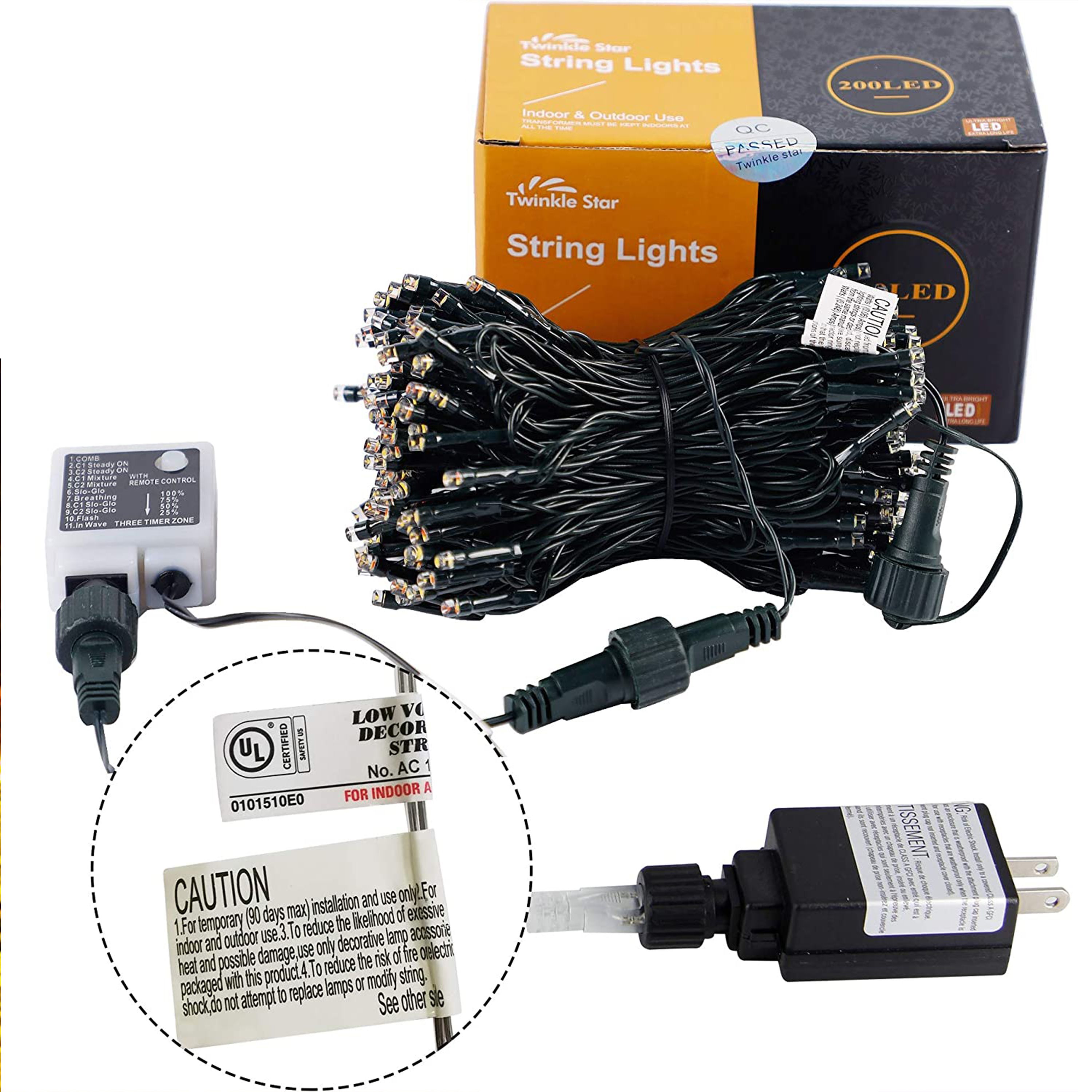 Twinkle Star B08NJL6LKD Christmas-String-Lights - View #4
