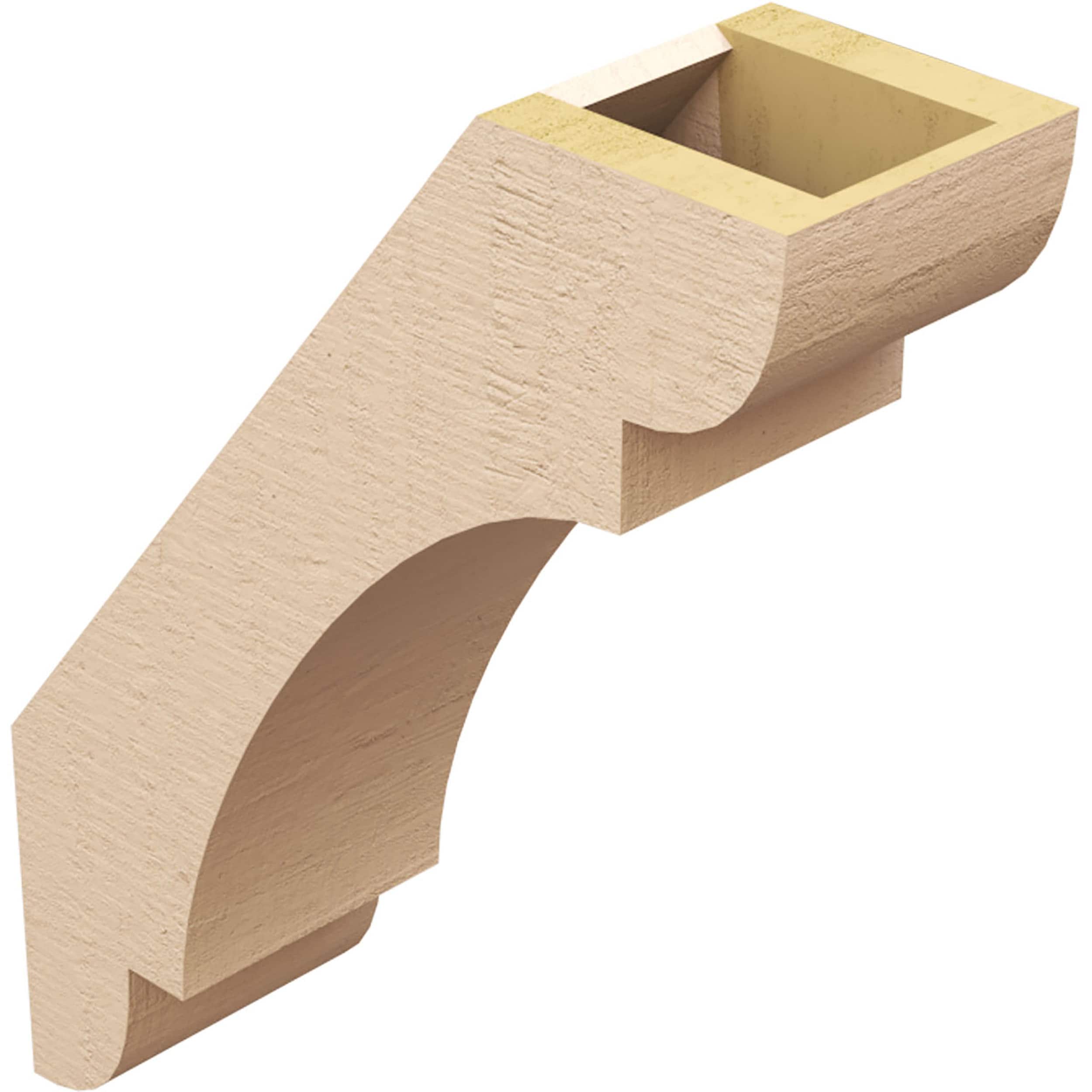 Ekena Millwork BRCUR05X14X18OLYRCPR braces - View #12