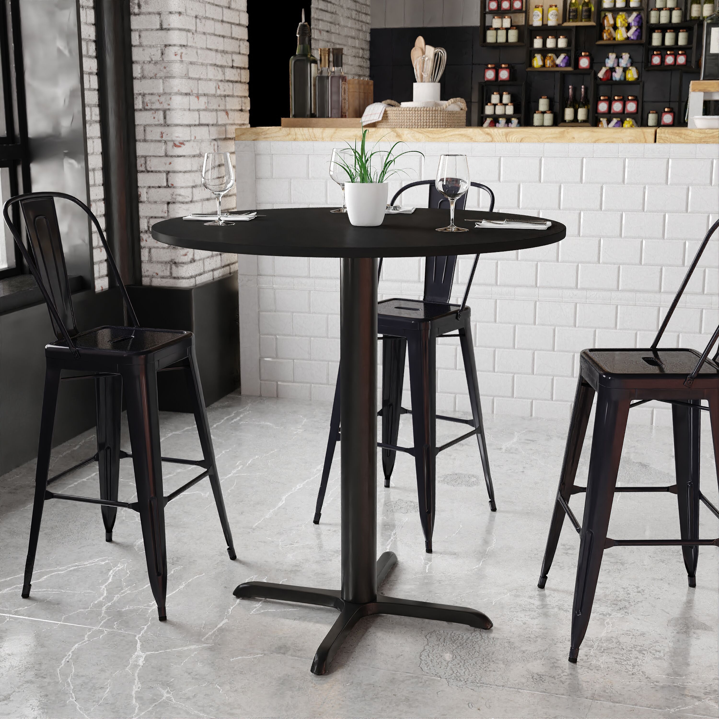 Modern Bar Table Kitchen Dining Table Round Pub Table Hydraulic Dining Room  Home Kitchen Table Bar Top Table Tall Table