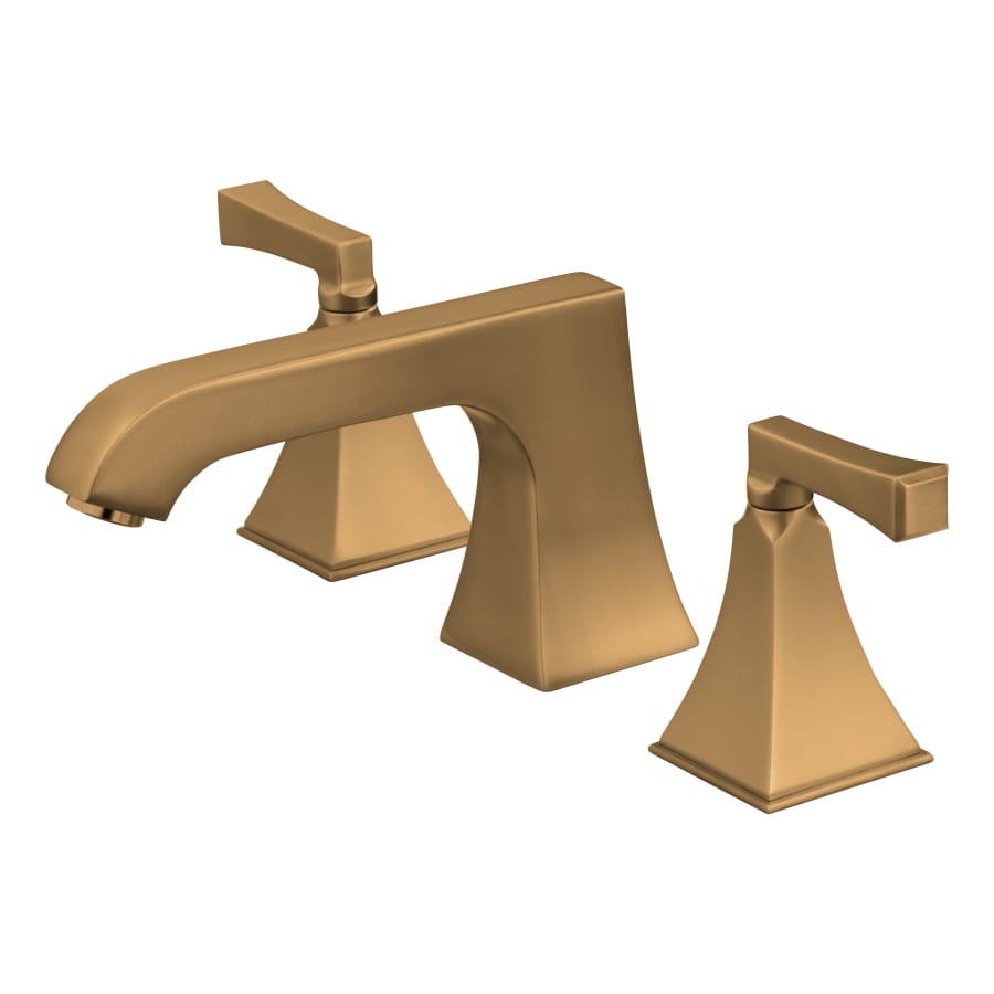 Kohler Memoirs Vibrant Brushed Bronze 2 Handle Deck Mount Roman Low Arc Bathtub Faucet In The 2153