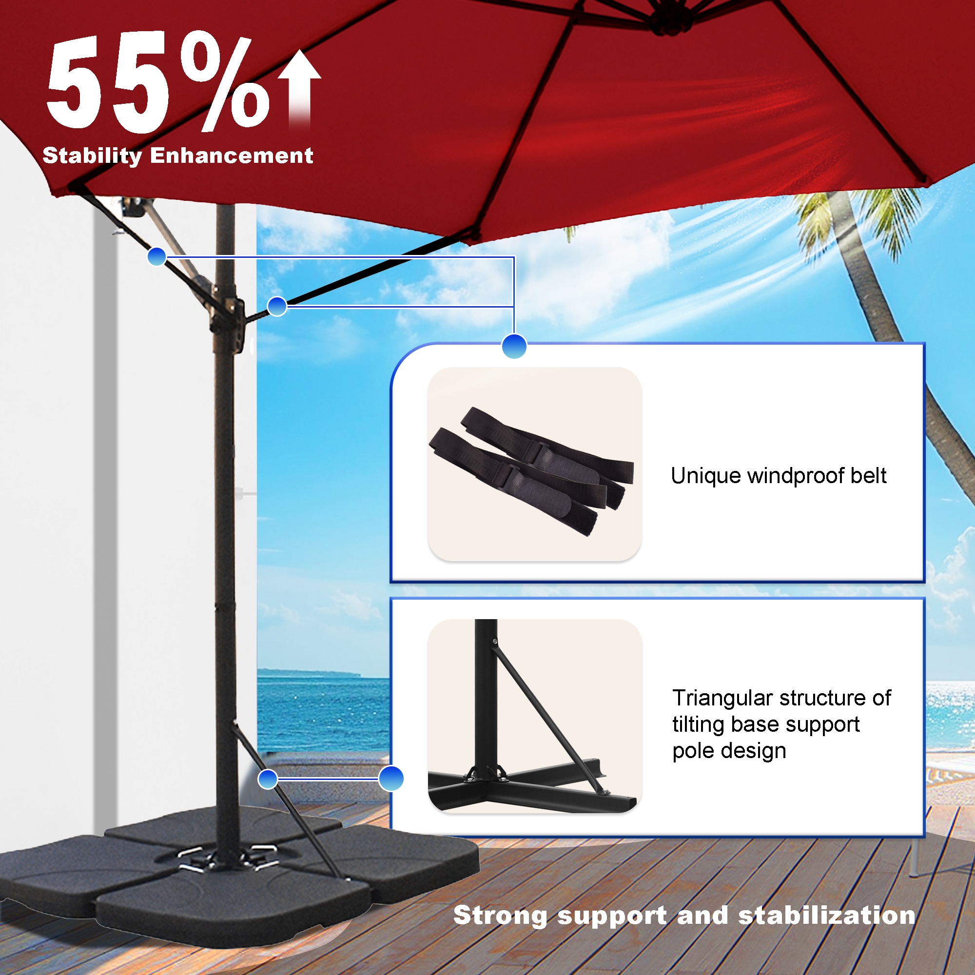 Sunrinx MG1-8-ZBGS Umbrellas-2 - View #4