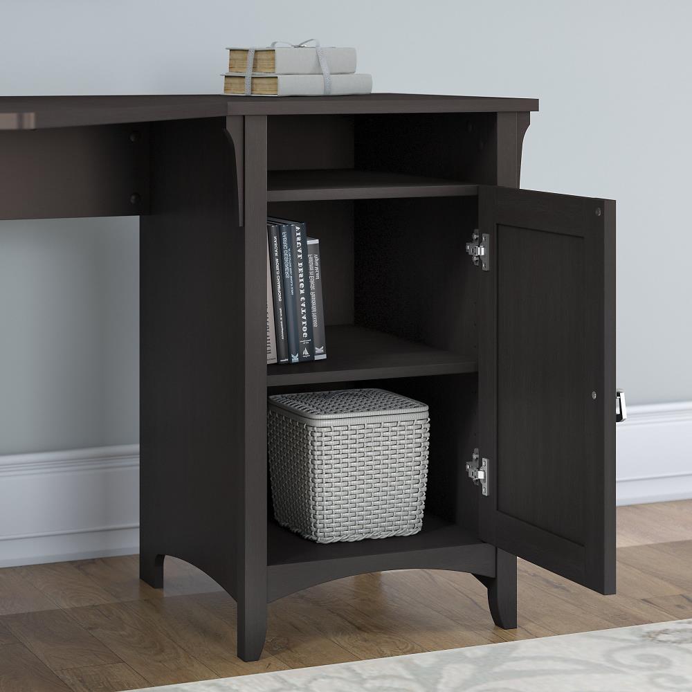 bush furniture salinas 55w corner desk with storage