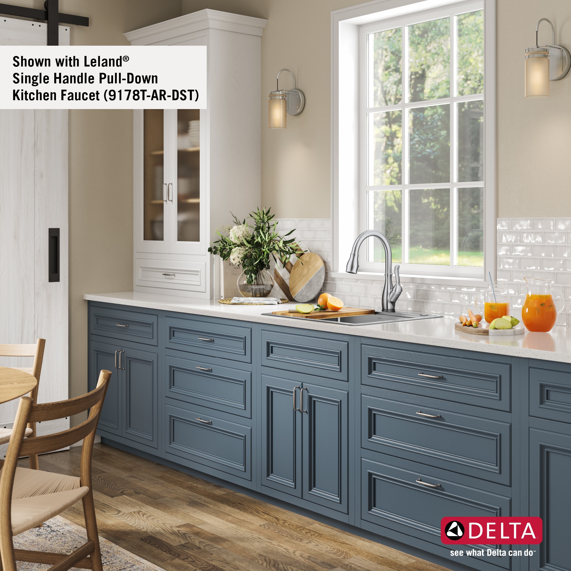 Delta Lorelai™ 33 L Workstation Kitchen Sink Drop-In Top Mount