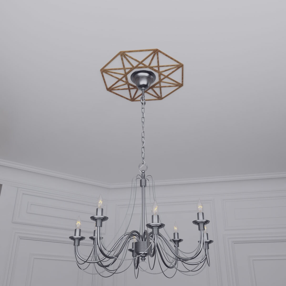 Ekena Millwork CM17DU2 Ceiling-Medallions - View #3