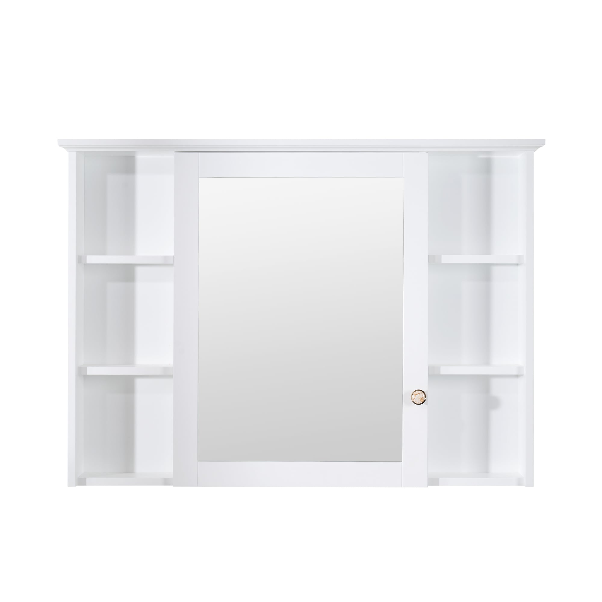 WELLFOR MED42YS1WT Bathroom-Medicine-Cabinets - View #4